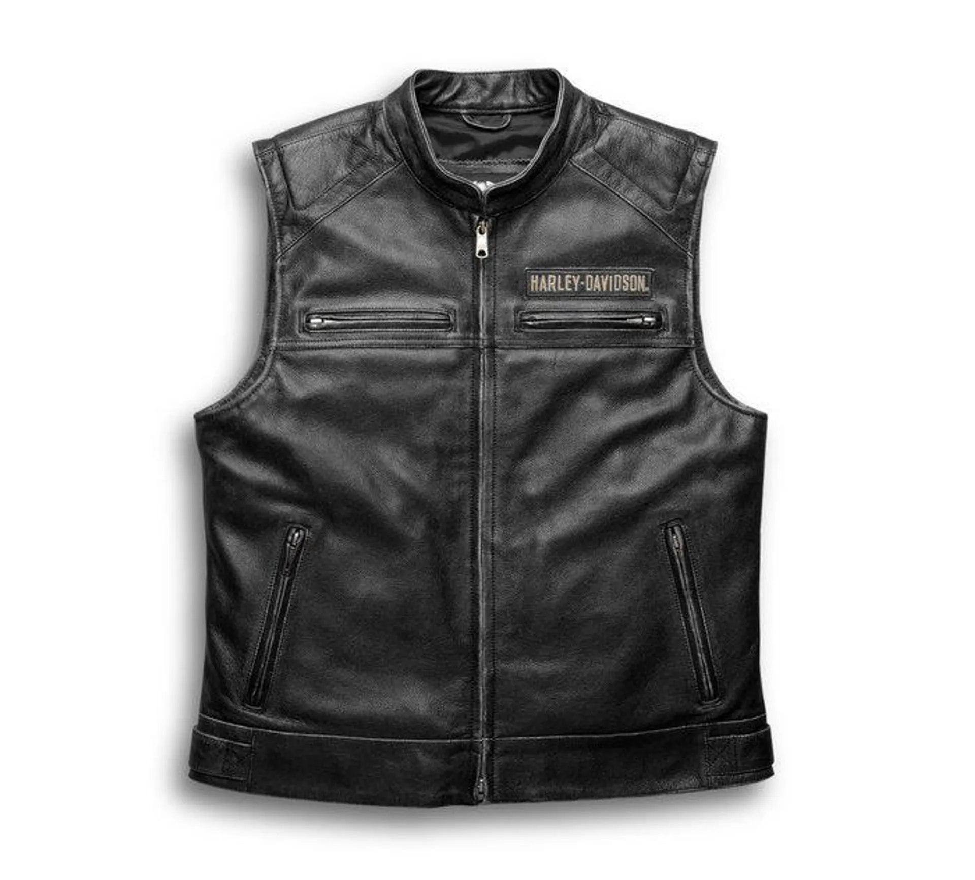 Men's Passing Link Leather Vest