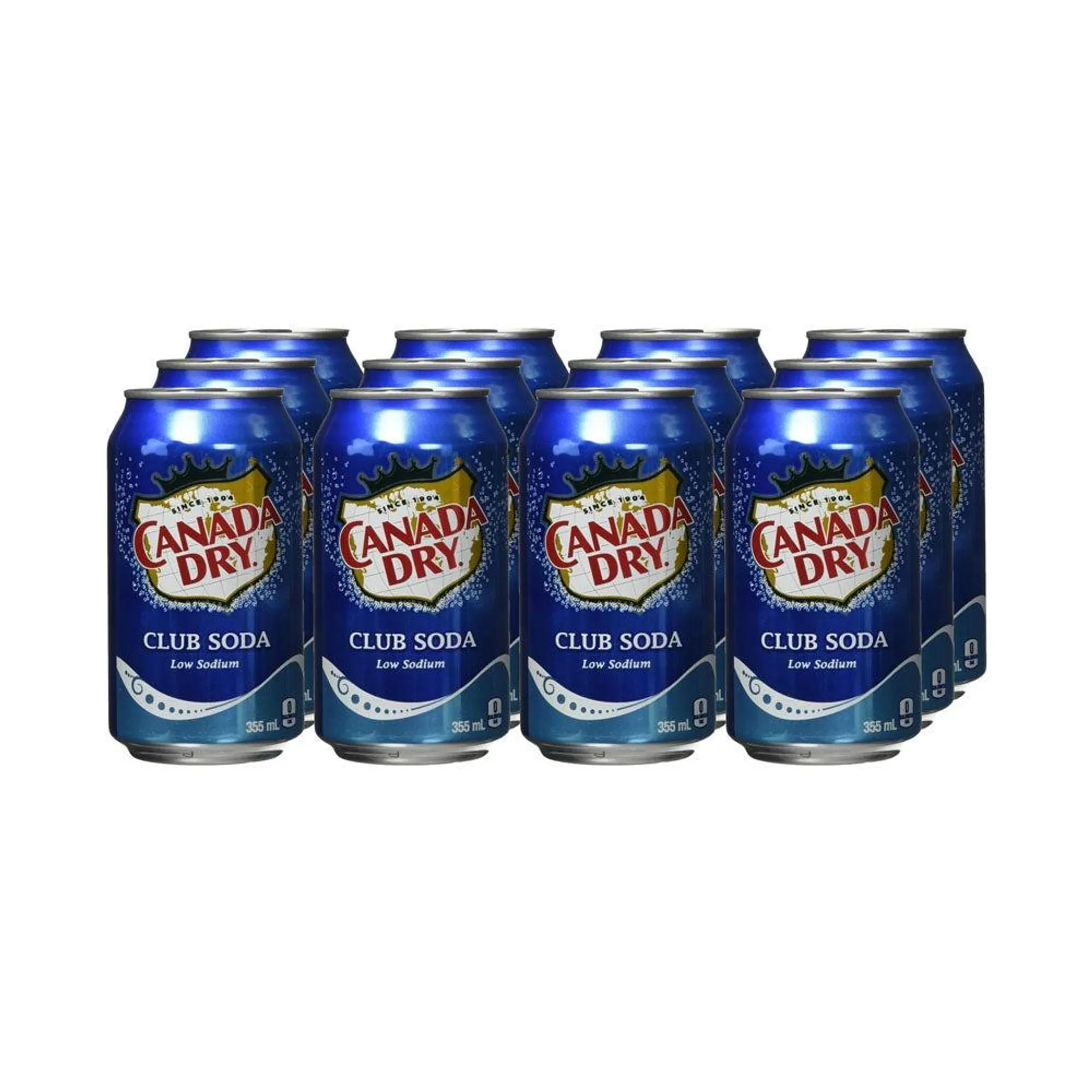 Canada Dry Club Soda 12*355ml