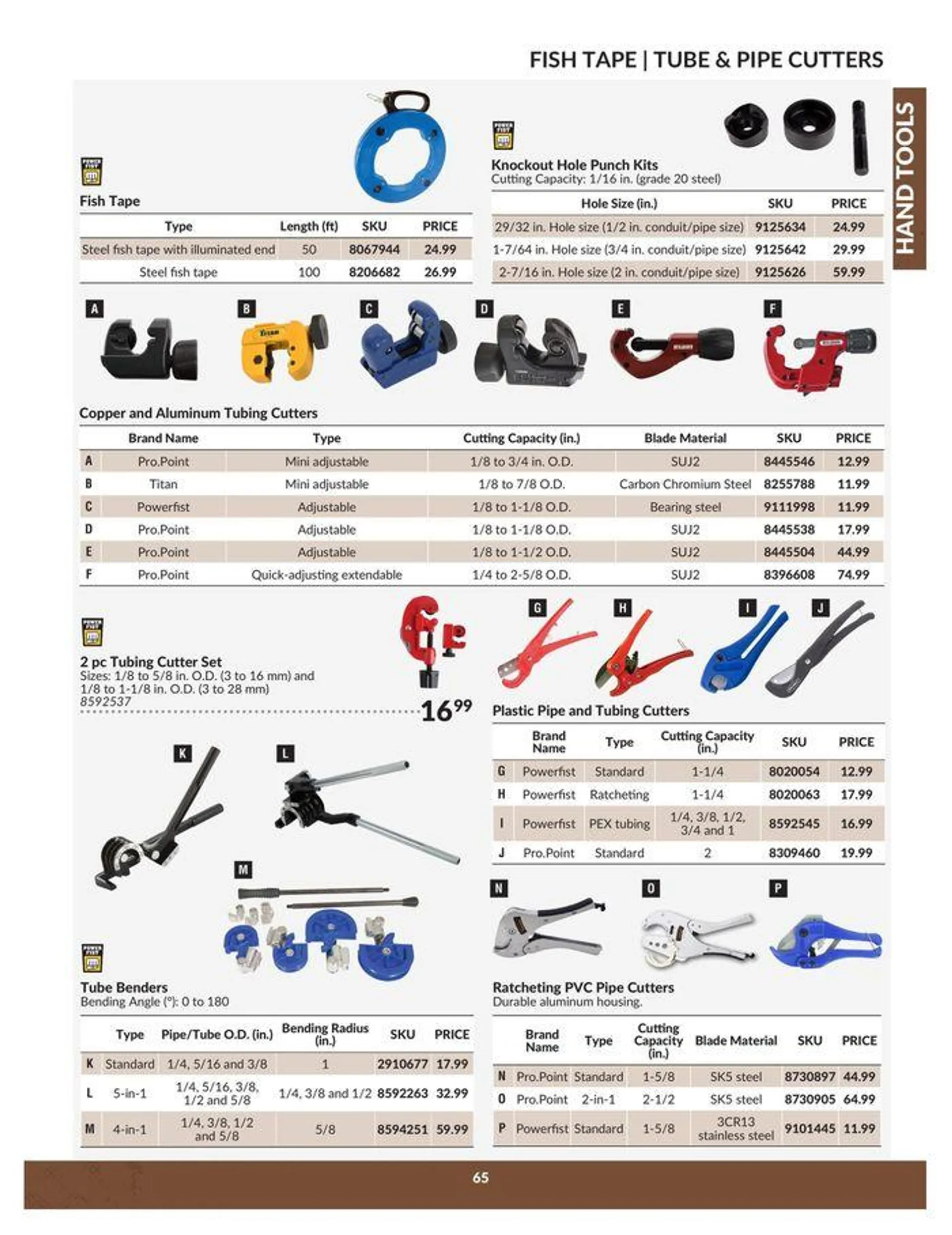 Hand Tools Catalogue from April 23 to April 22 2025 - flyer page 65