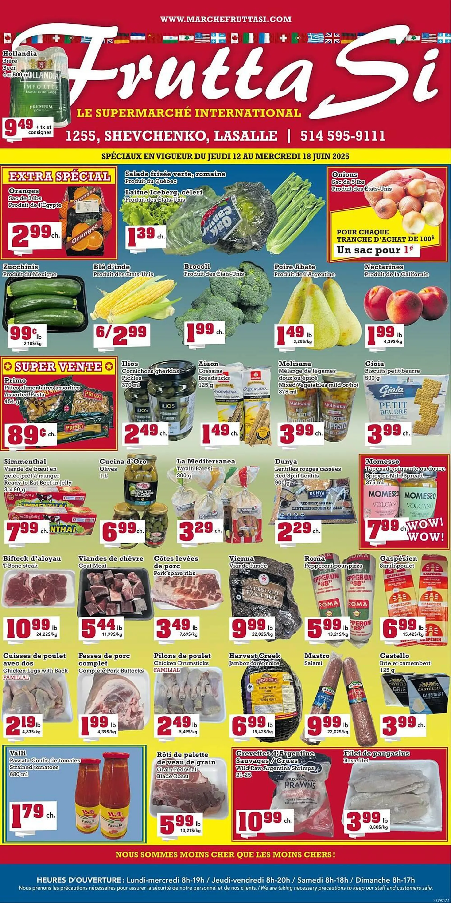 Frutta Si flyer from June 12 to June 18 2025 - flyer page 1