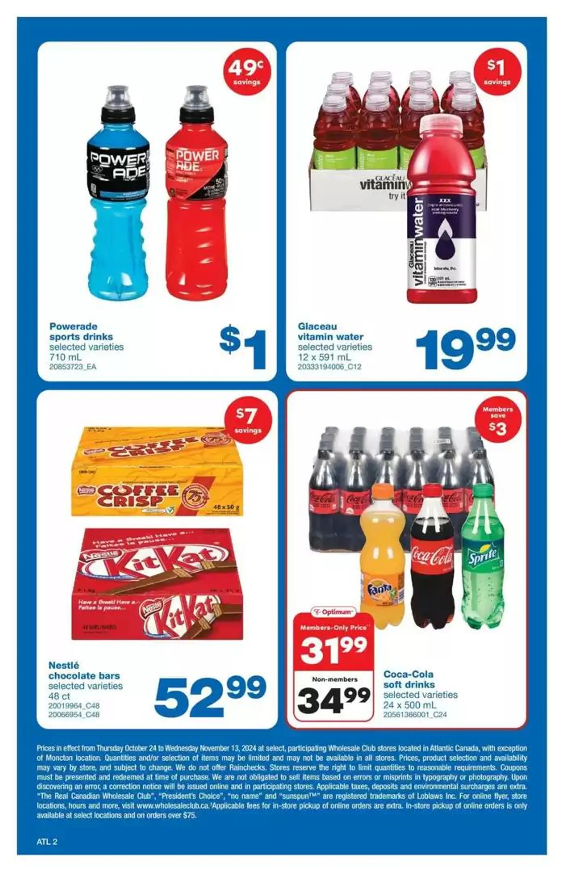 Wholesale Club Weekly ad from October 24 to November 13 2024 - flyer page 23