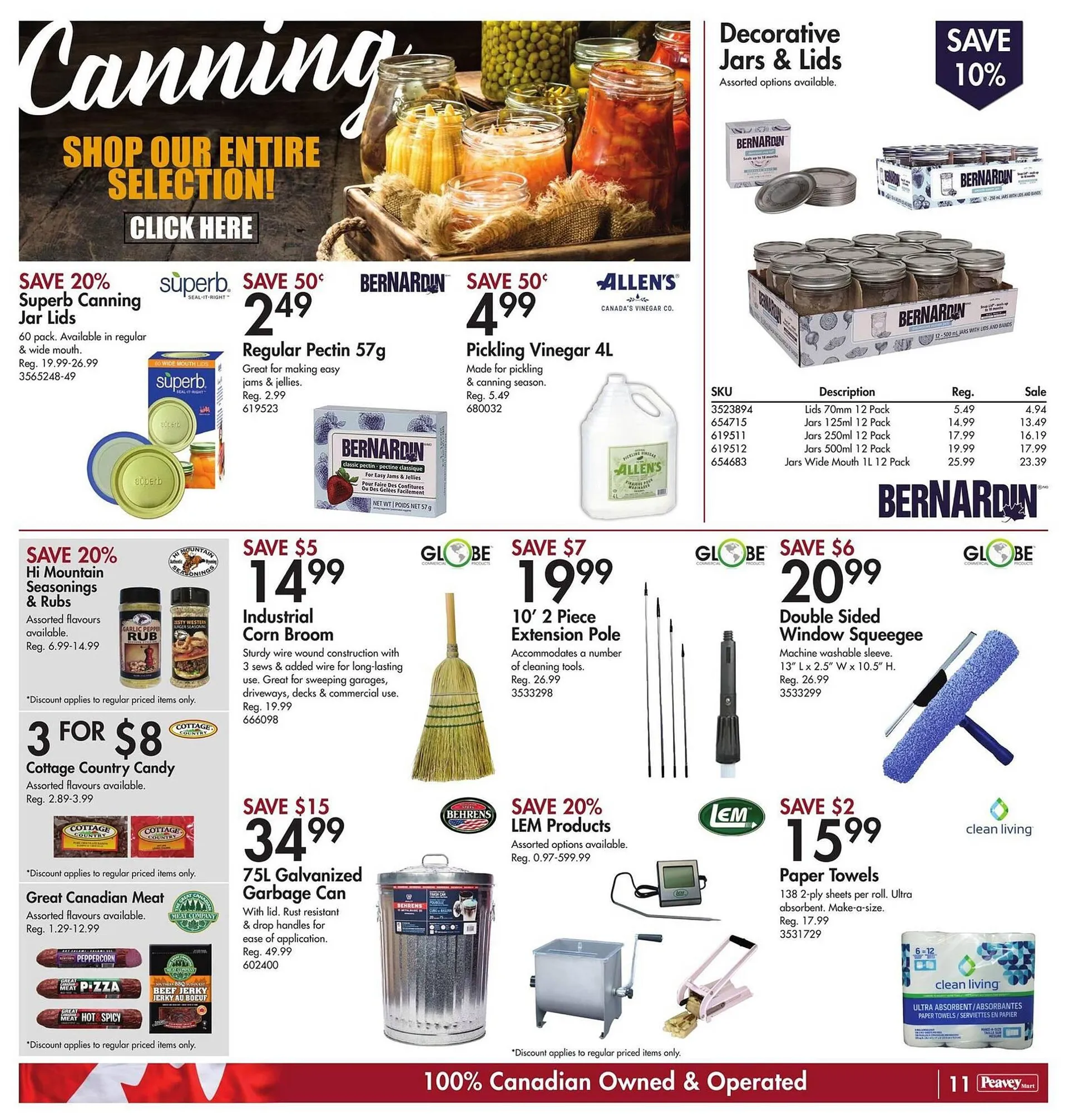 Peavey Mart flyer from July 1 to July 31 2024 - flyer page 16