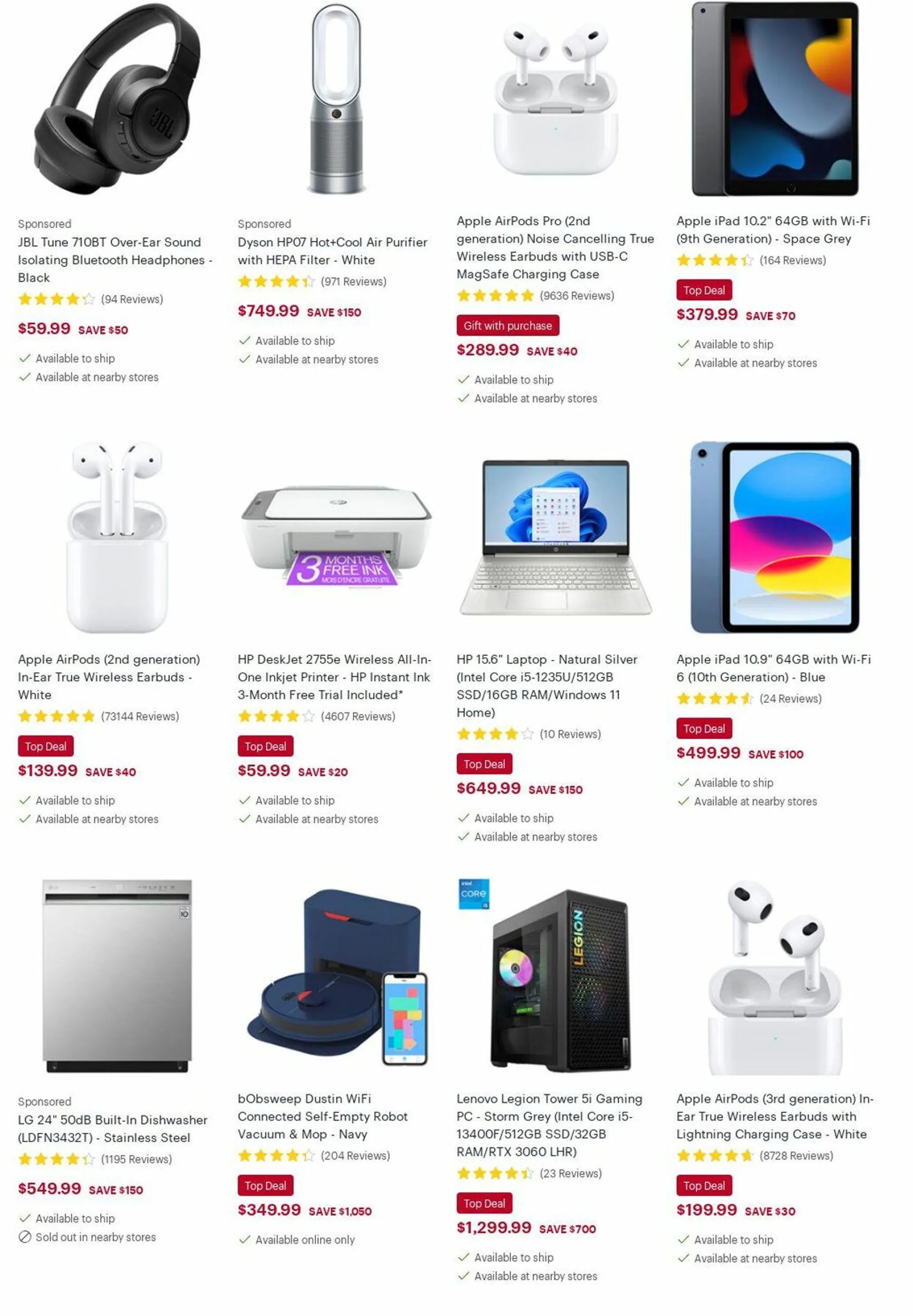 Best Buy Current flyer from March 25 to March 31 2024 - flyer page 