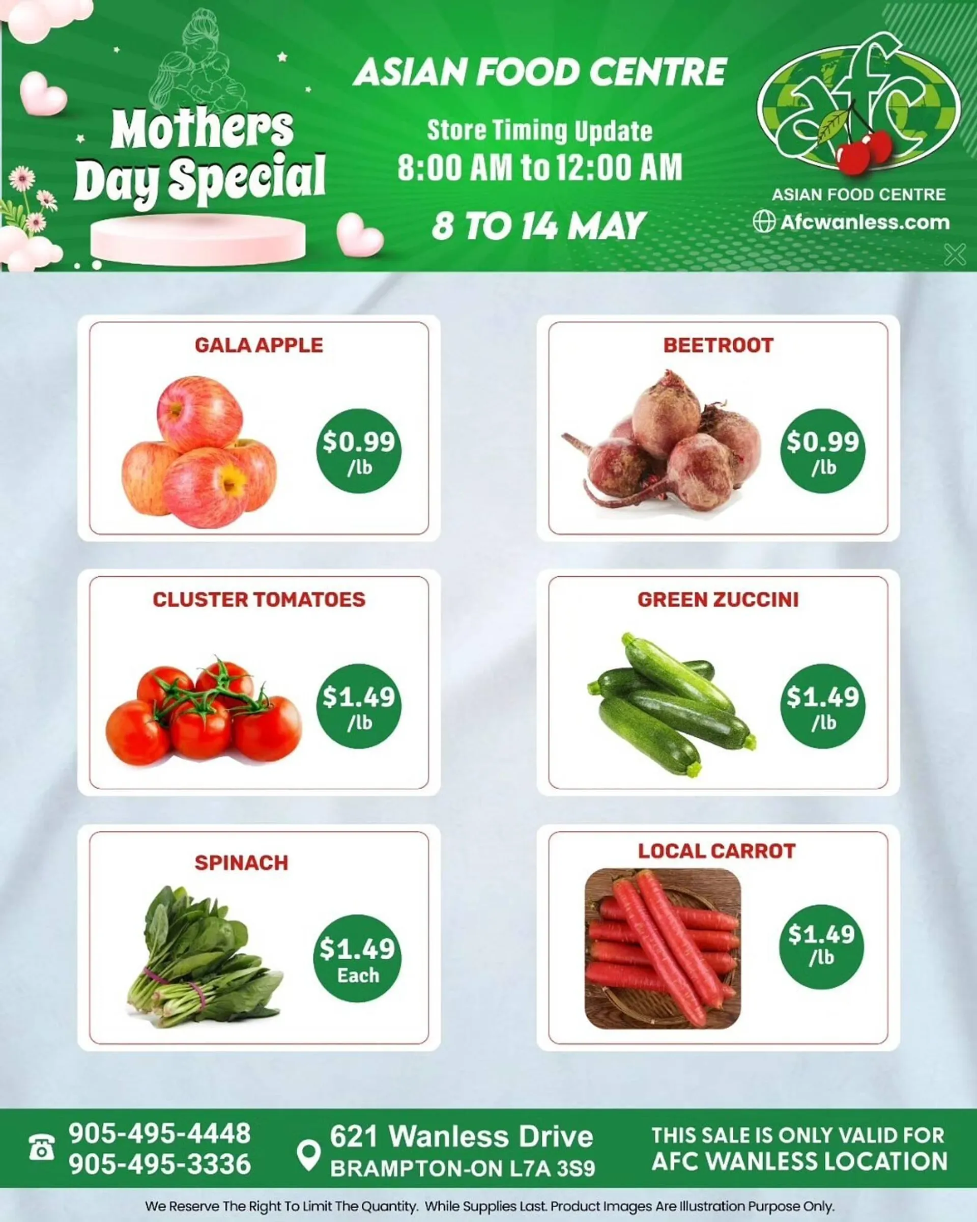 Asian Food Centre flyer - 1