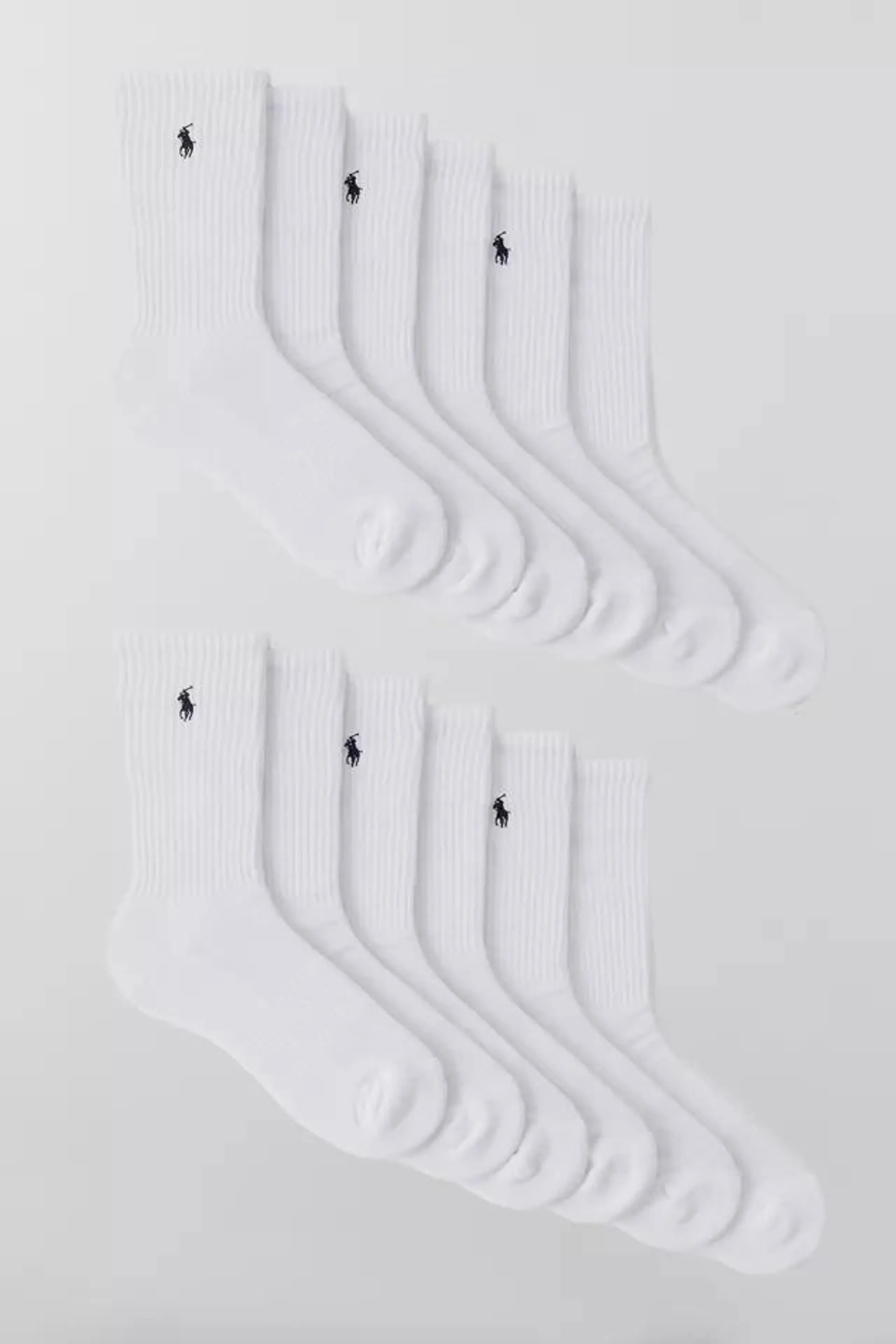 Polo Ralph Lauren Casual Crew Sock 6-Pack