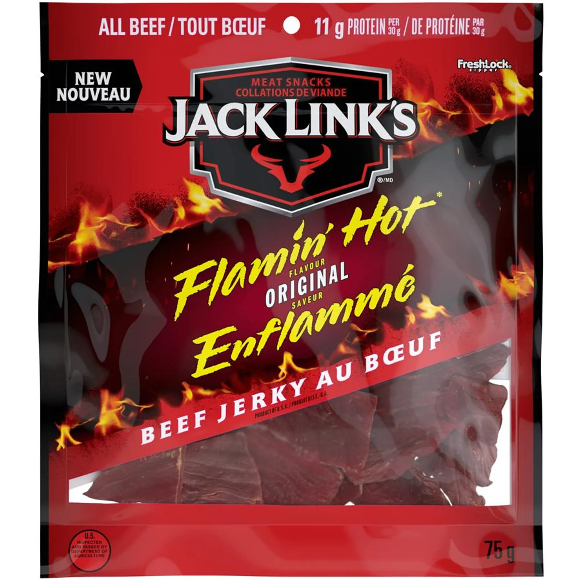 Beef Jerky Flamin' Hot Flavour Original