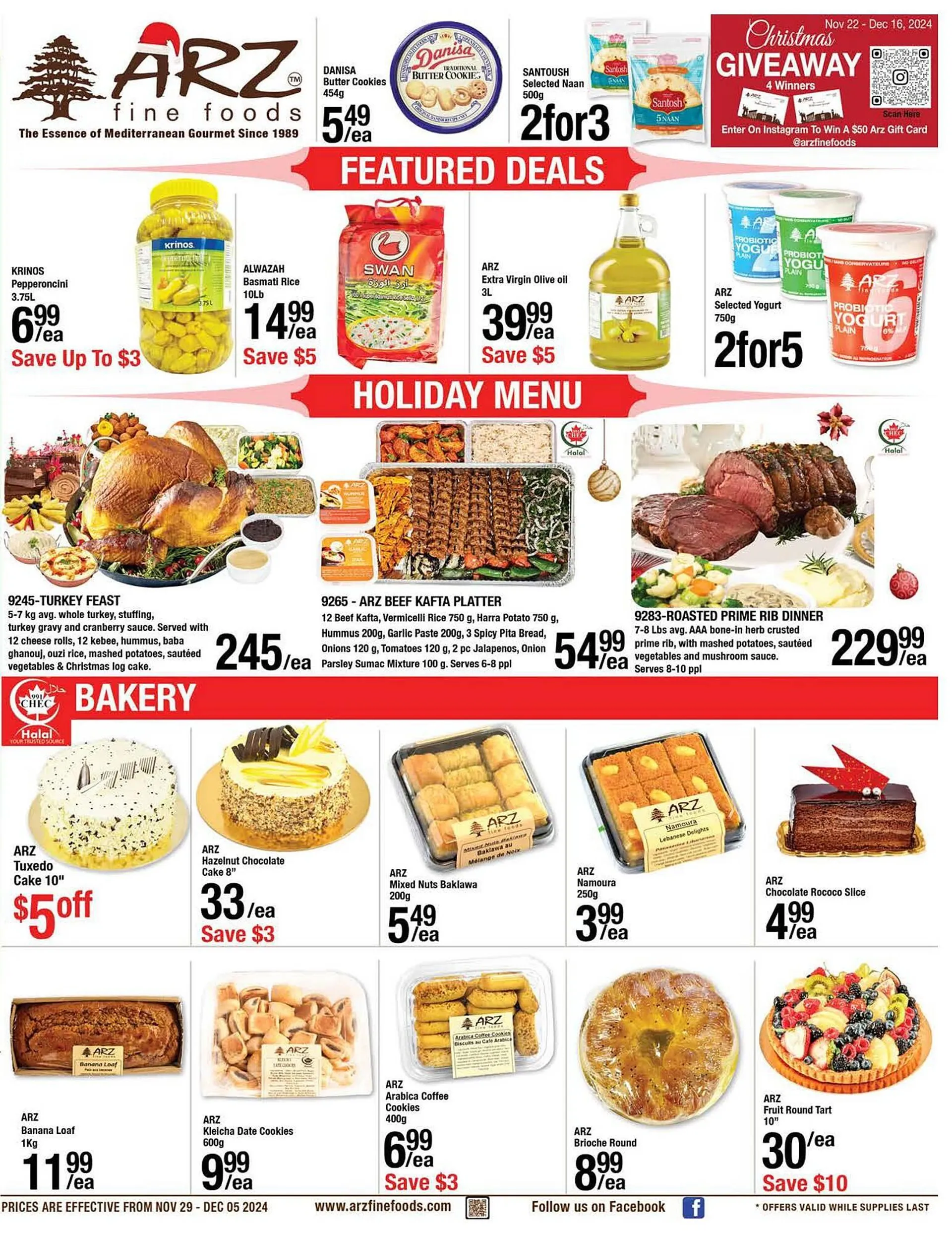 Arz Fine Foods flyer - 1