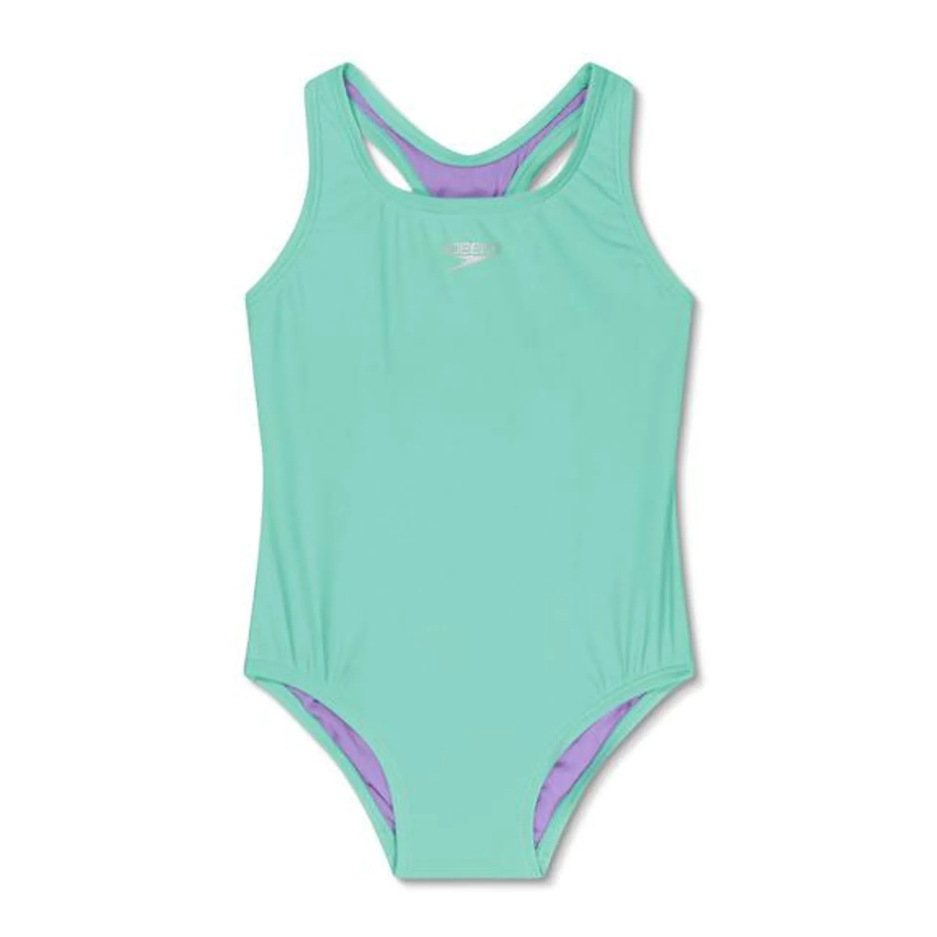 Solid Racerback Jr - Girl's One-Piece Swimsuit