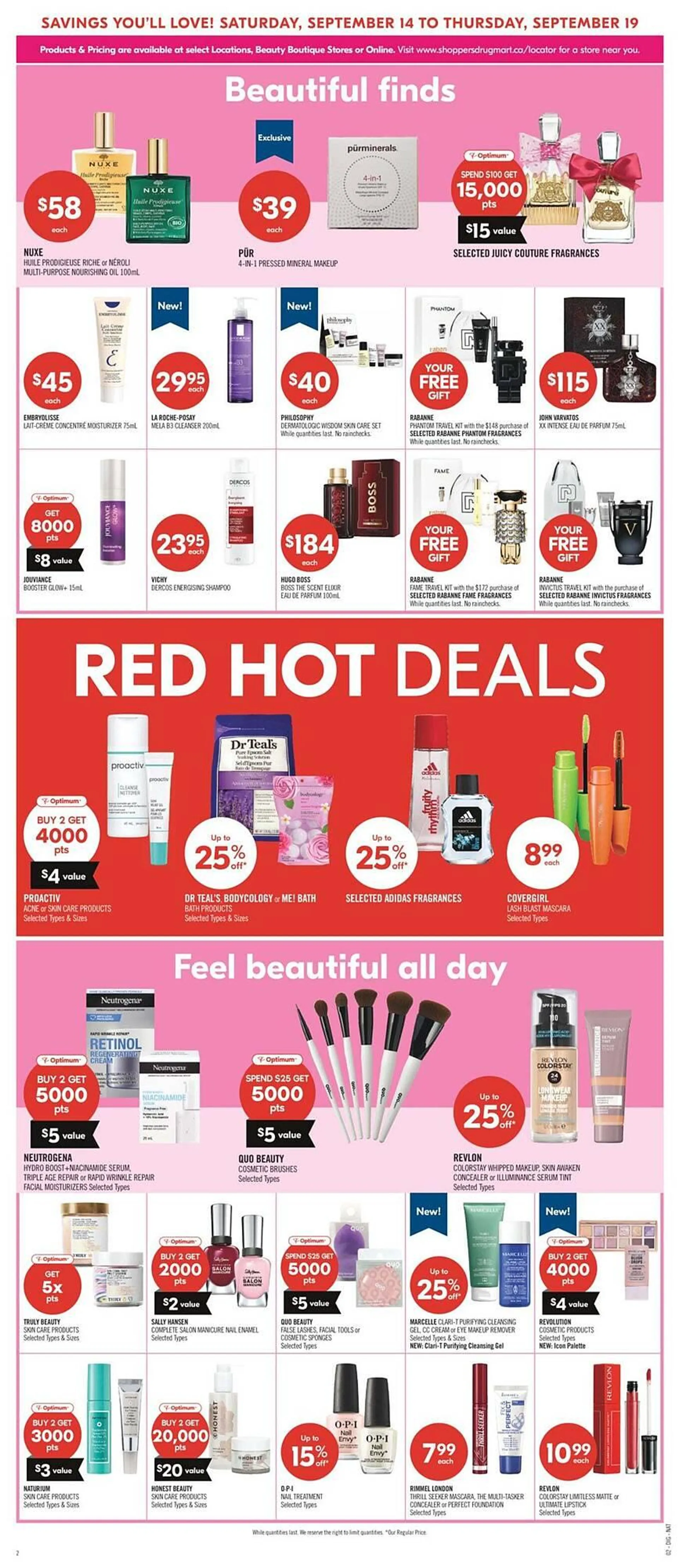 Shoppers Drug Mart flyer from September 14 to September 20 2024 - flyer page 11