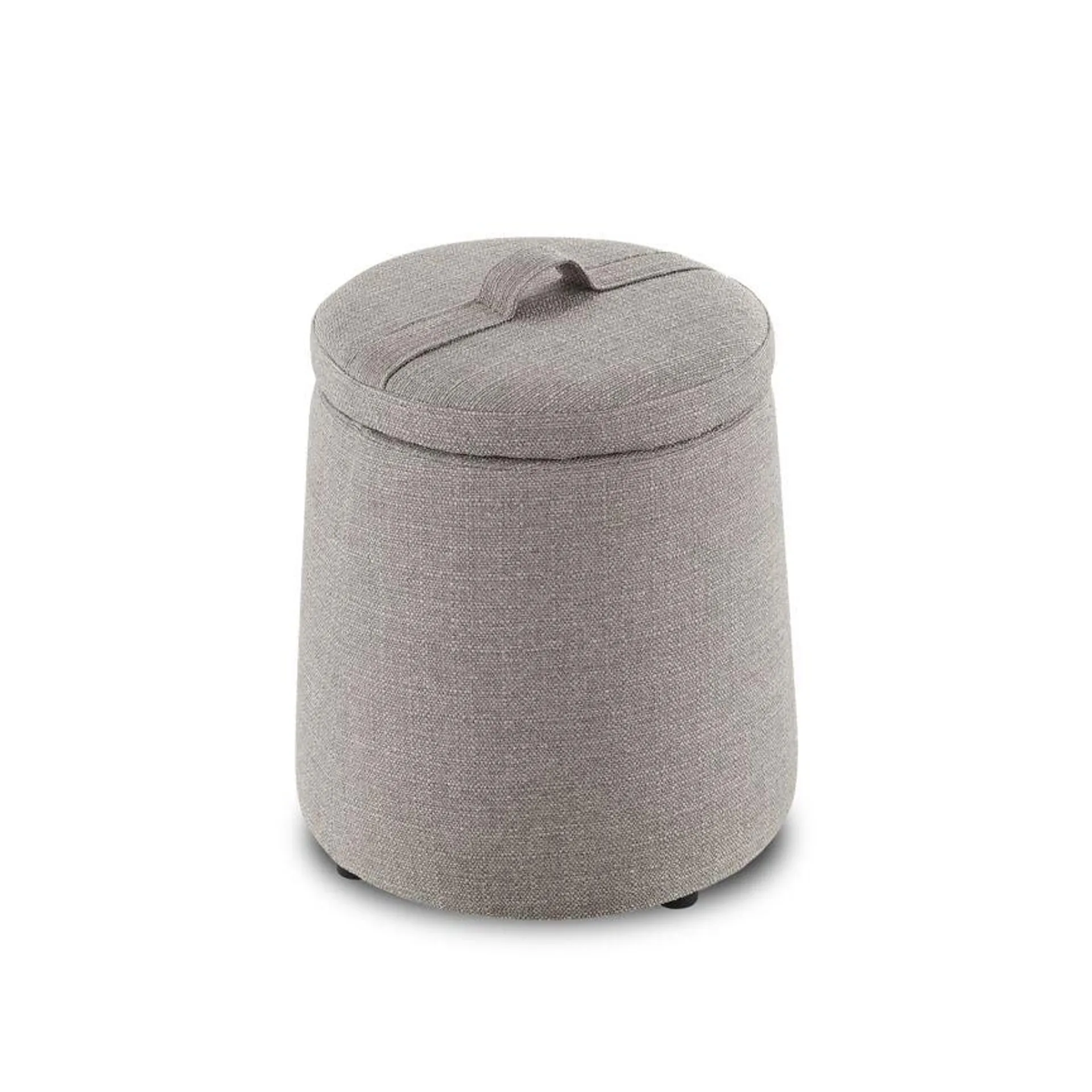 Victoria Storage Ottoman - Grey