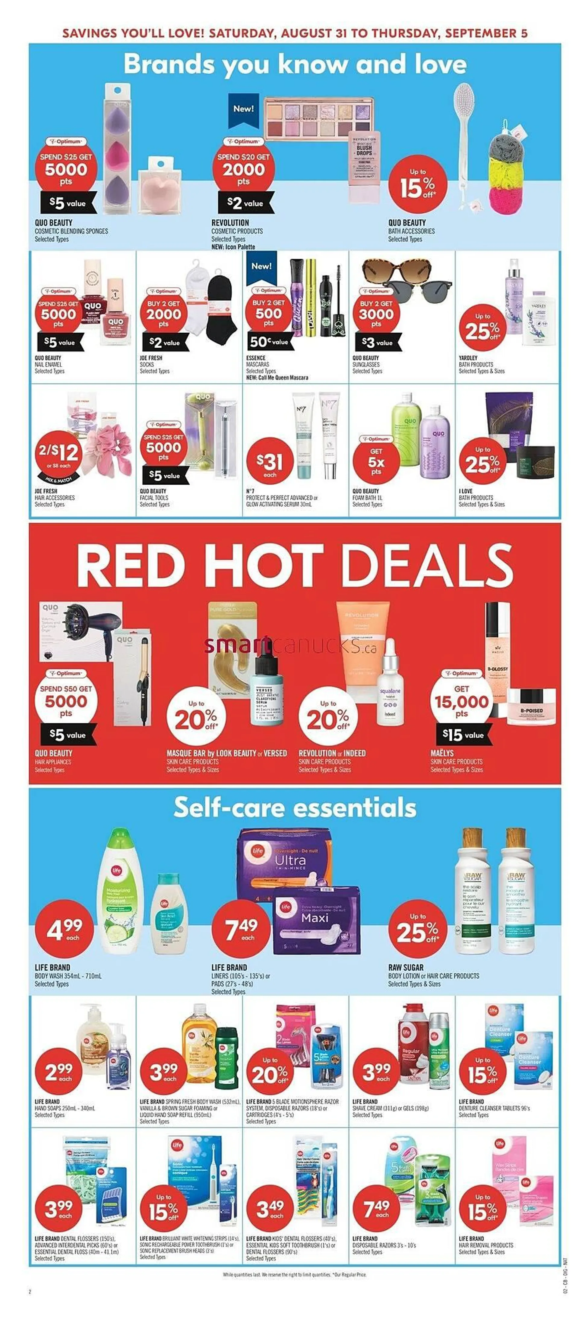 Shoppers Drug Mart flyer from August 30 to September 2 2024 - flyer page 20