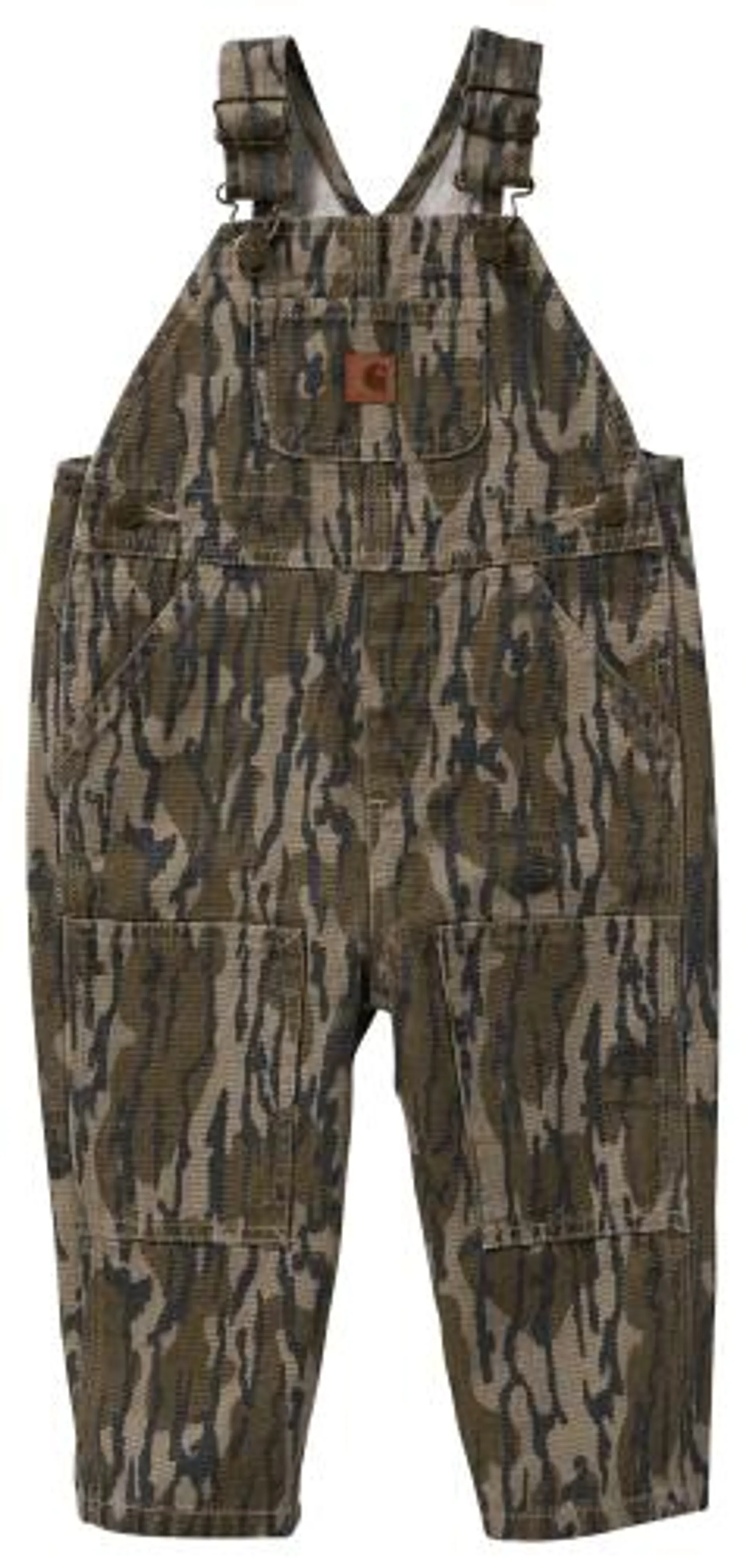 Carhartt Loose-Fit Canvas Camo Bib Overalls for Babies or Toddler Boys