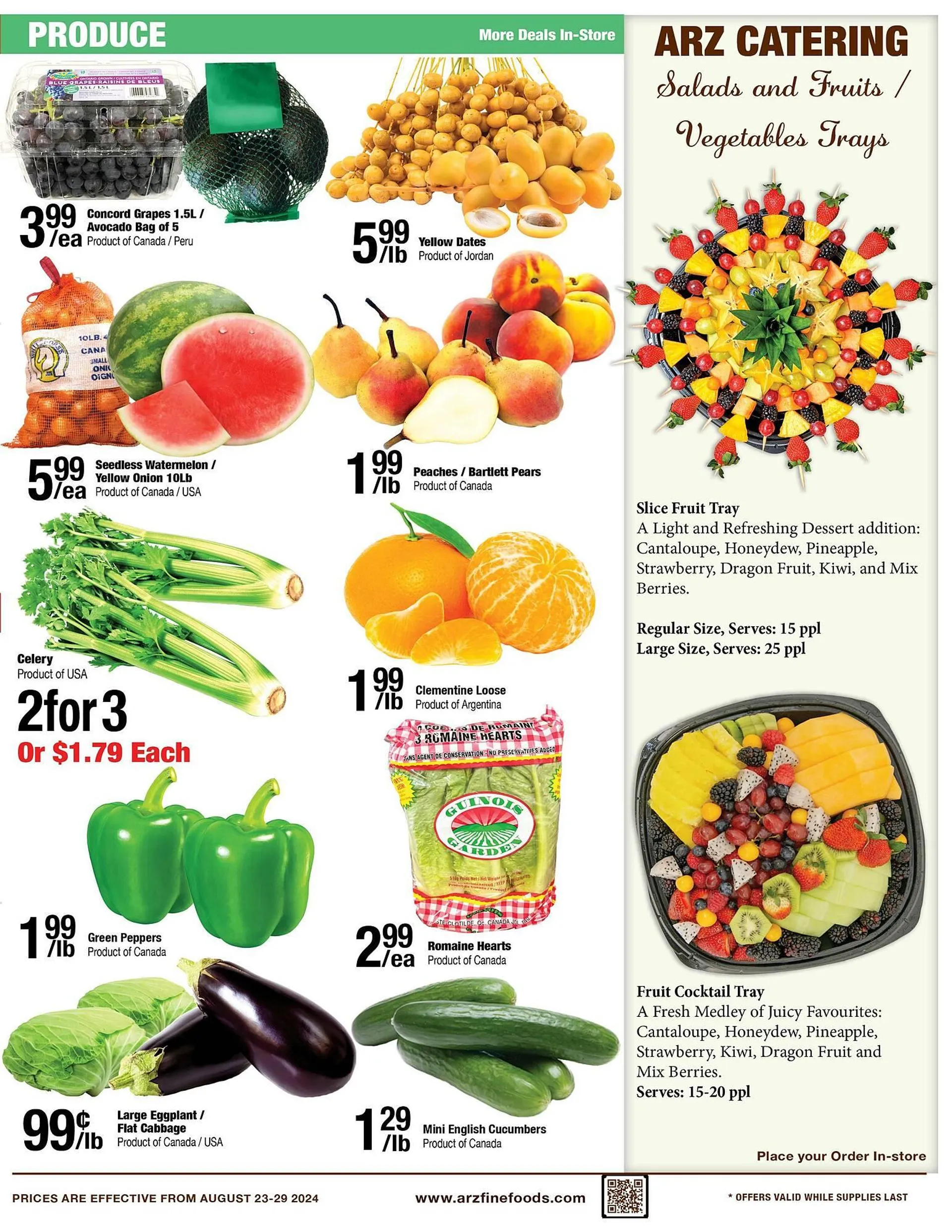 Arz Fine Foods flyer from August 23 to August 29 2024 - flyer page 7