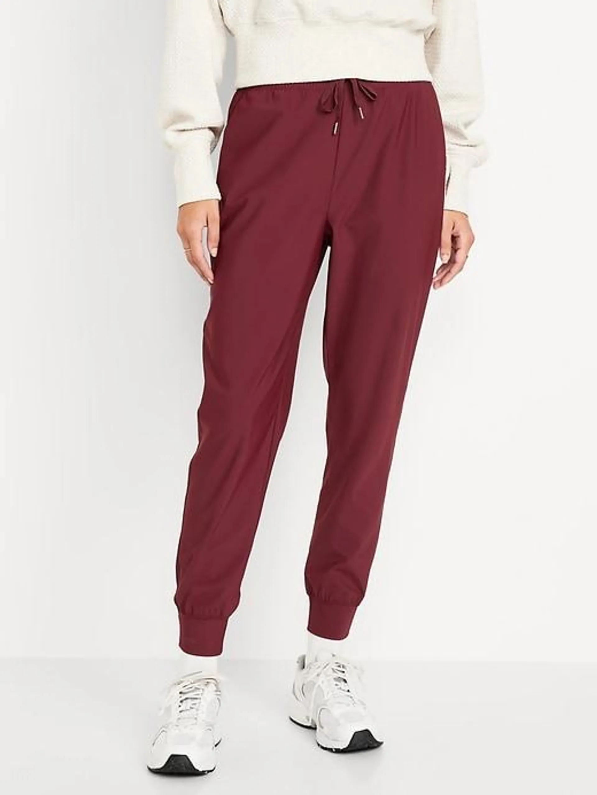 High-Waisted SleekTech Joggers