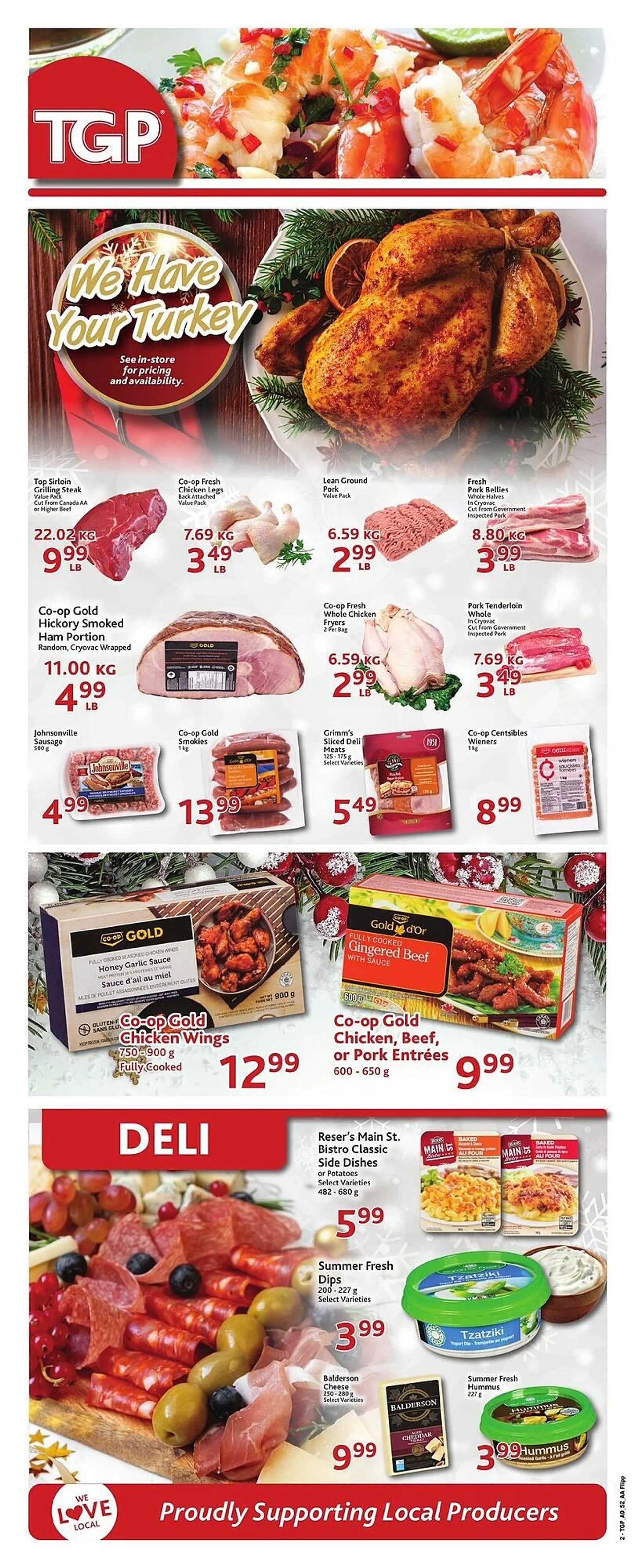 TGP The Grocery People flyer from December 19 to December 25 2024 - flyer page 2