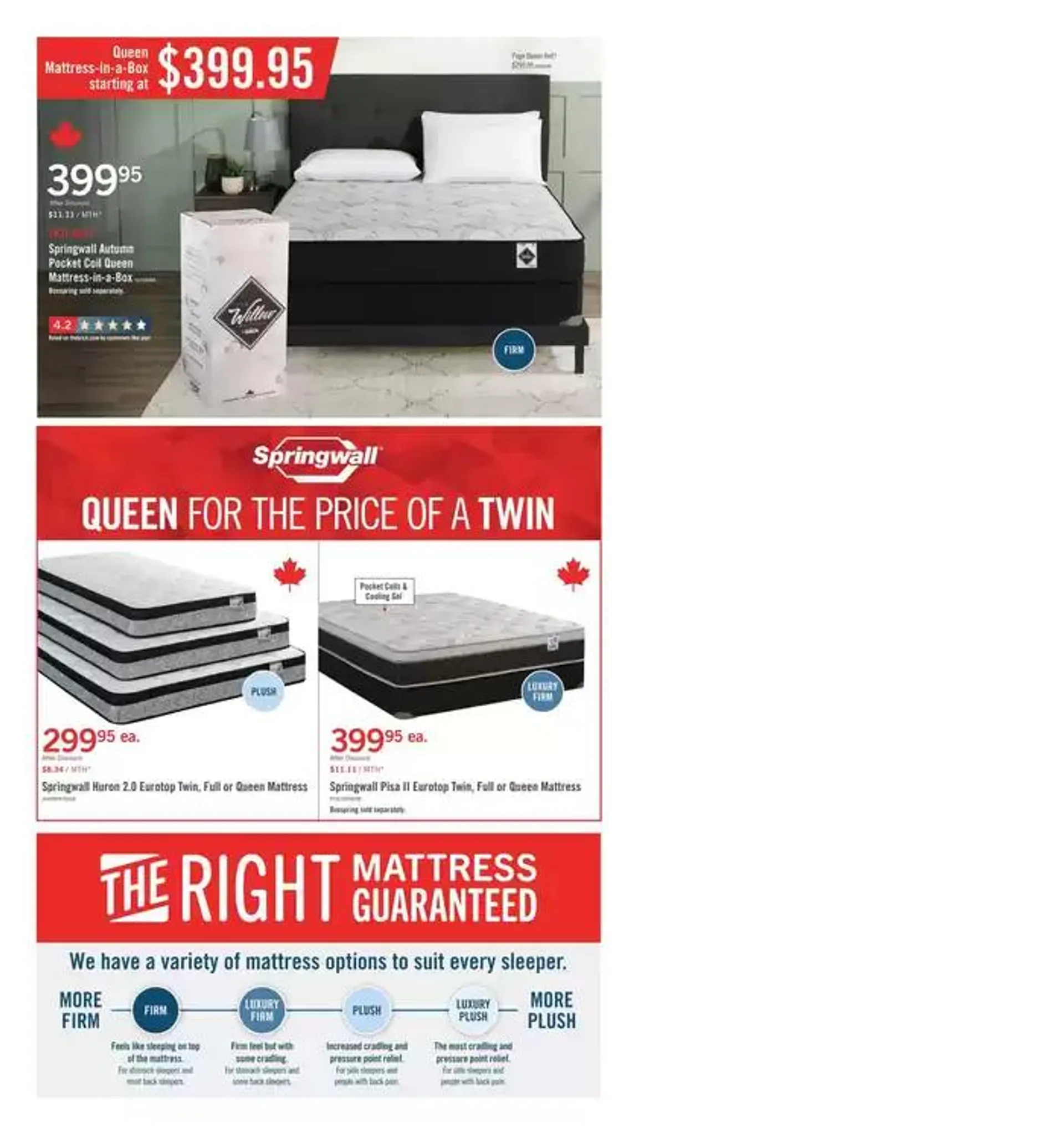 Brick Mattress Store from December 24 to December 31 2024 - flyer page 10