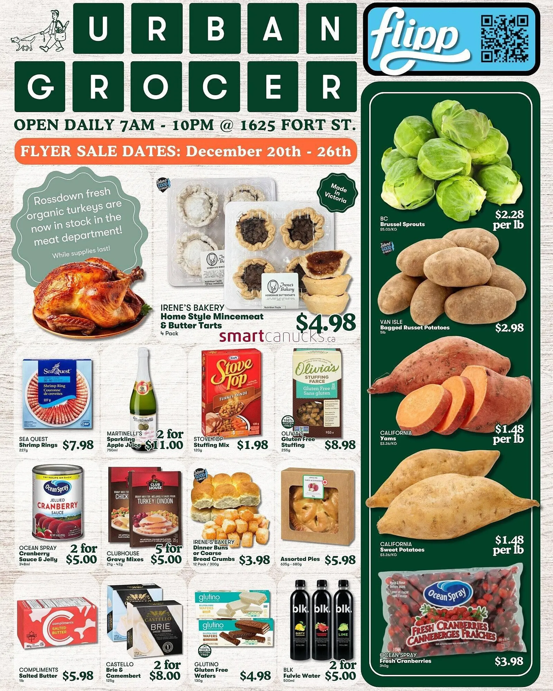 Urban Grocer flyer - 1