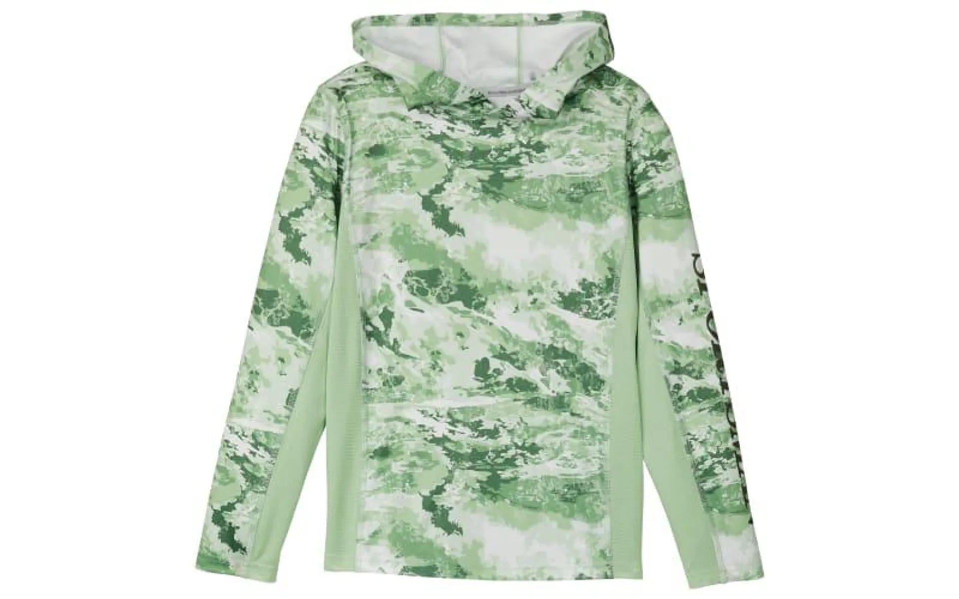 World Wide Sportsman Sublimated Casting Hooded Long-Sleeve Shirt for Toddlers or Kids