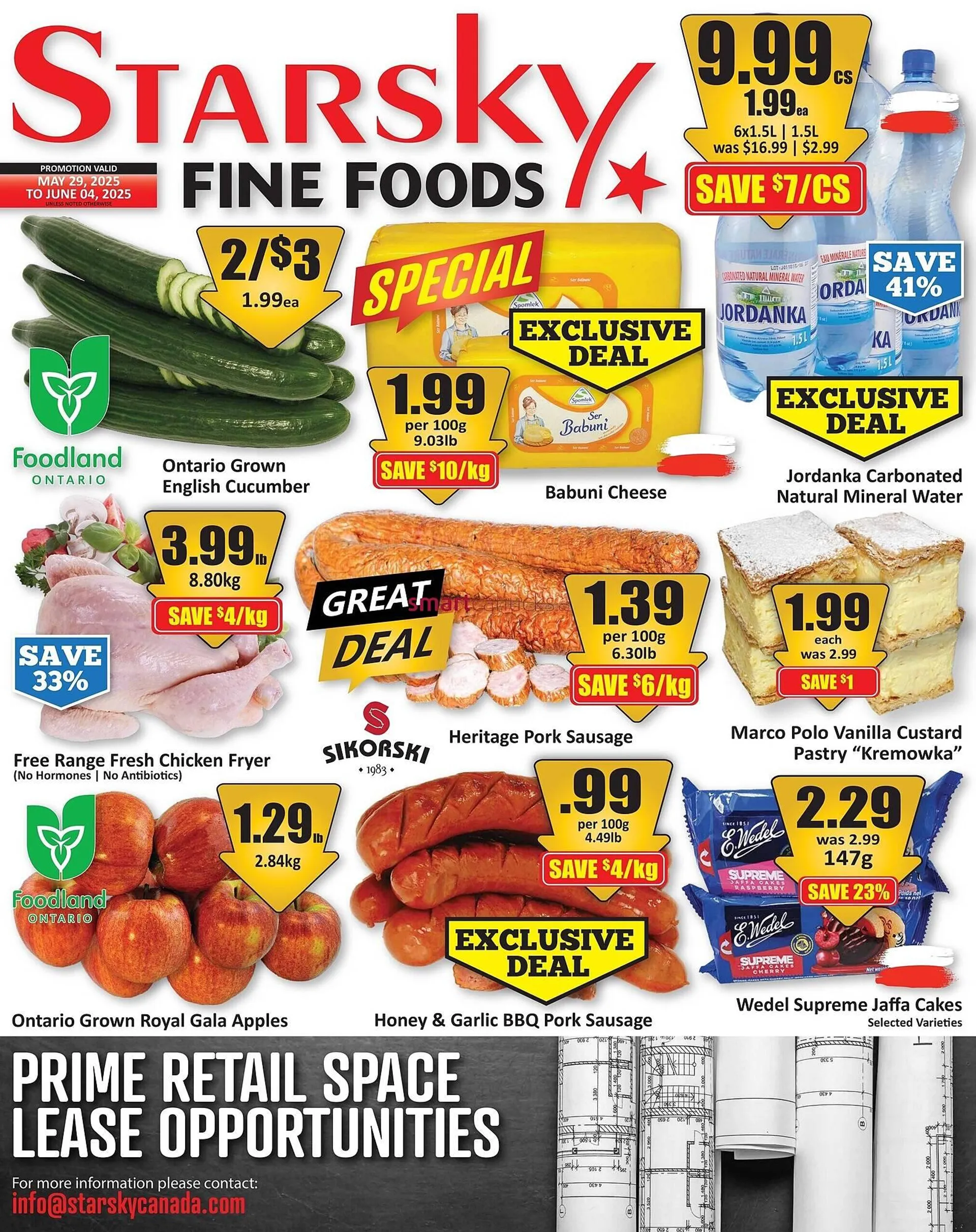 Starsky flyer from May 29 to June 4 2025 - flyer page 1