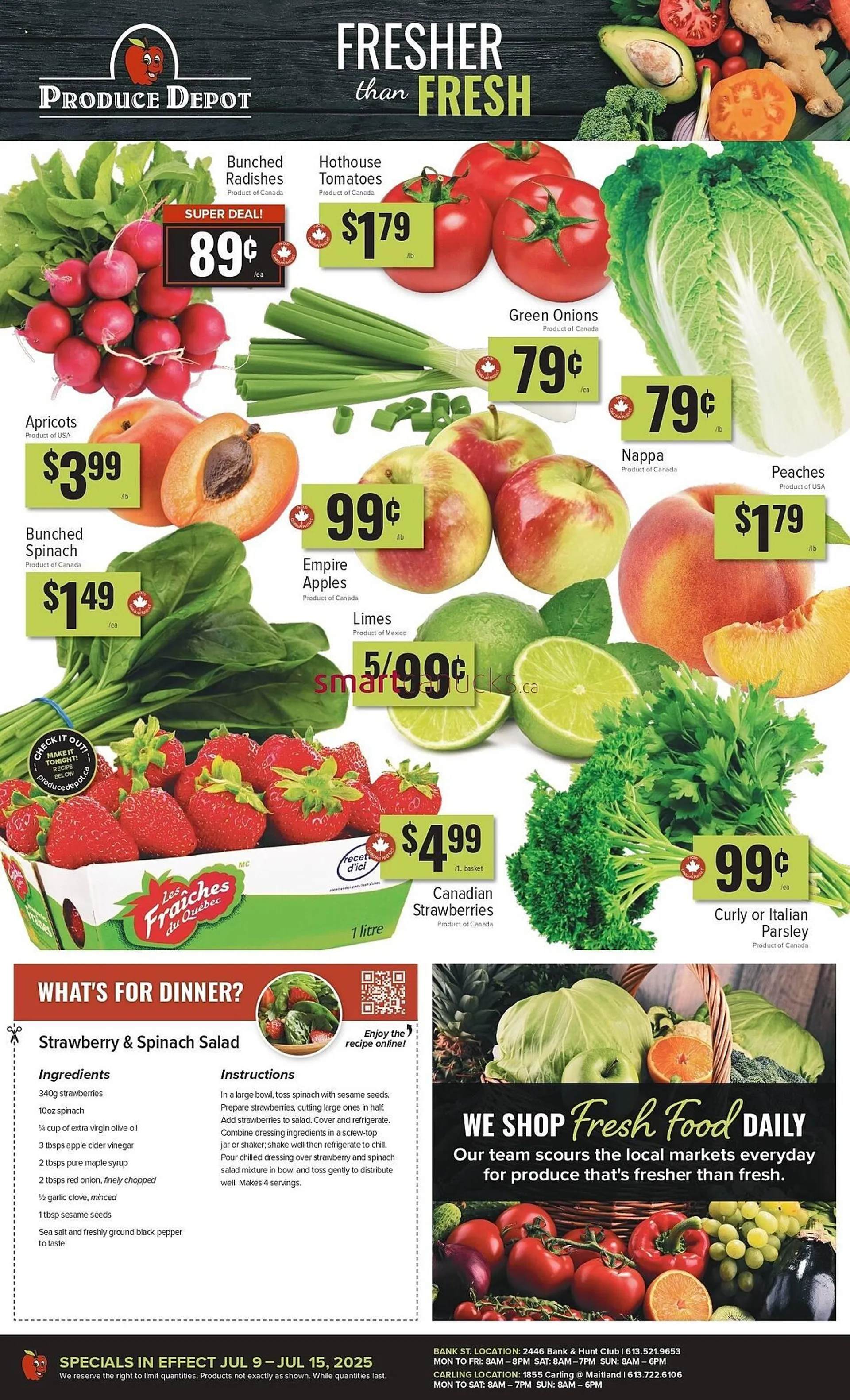 Produce Depot flyer from July 9 to July 15 2025 - flyer page 1