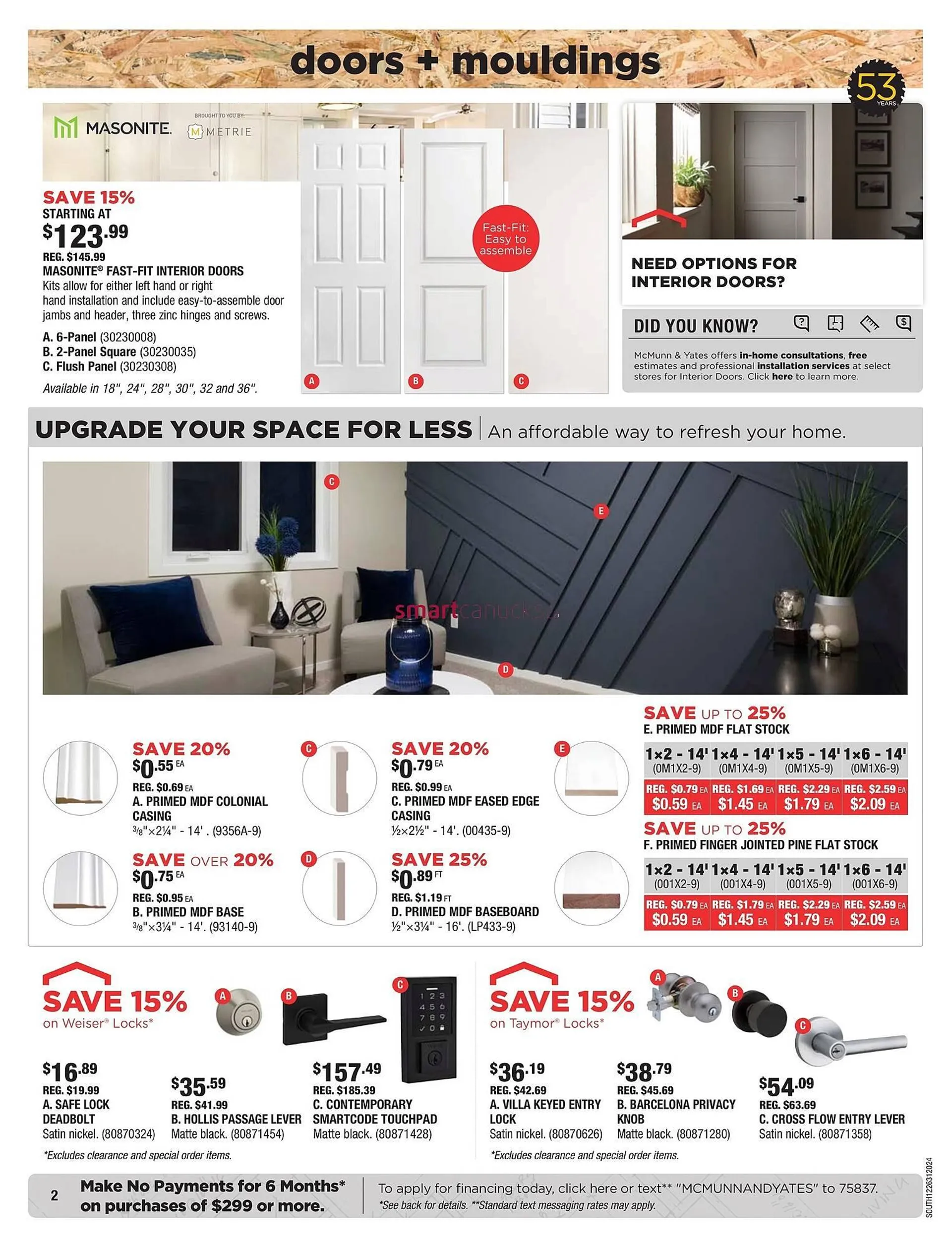 McMunn & Yates Building Supplies flyer from December 26 to January 1 2025 - flyer page 2