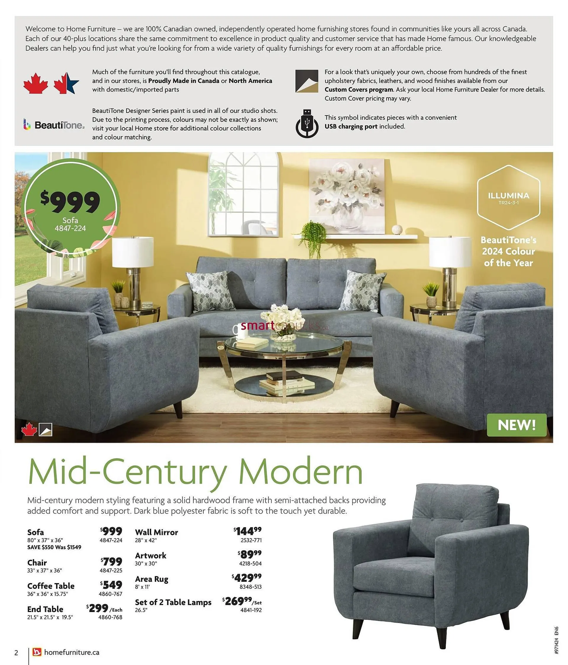 Home Furniture flyer from April 3 to April 30 2024 - flyer page 3