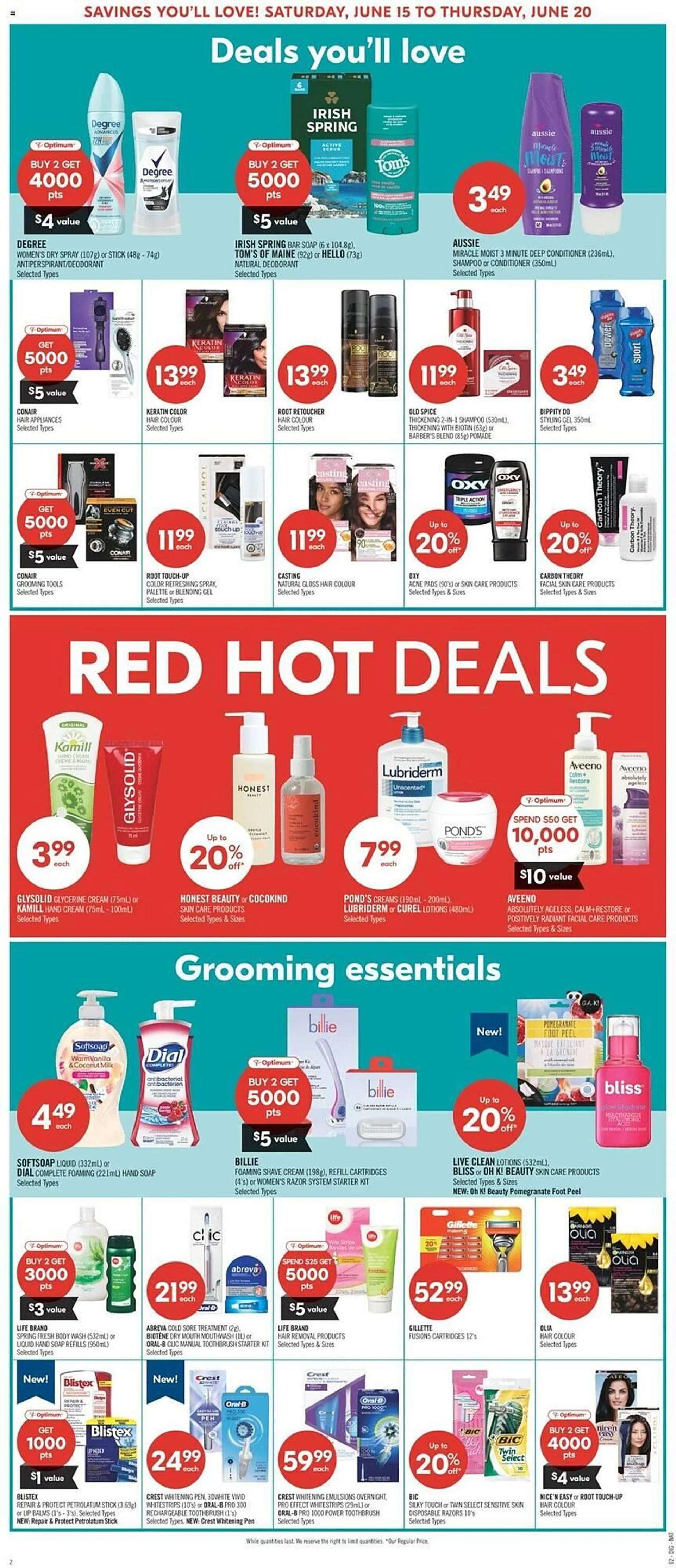 Shoppers Drug Mart flyer from June 15 to June 20 2024 - flyer page 14