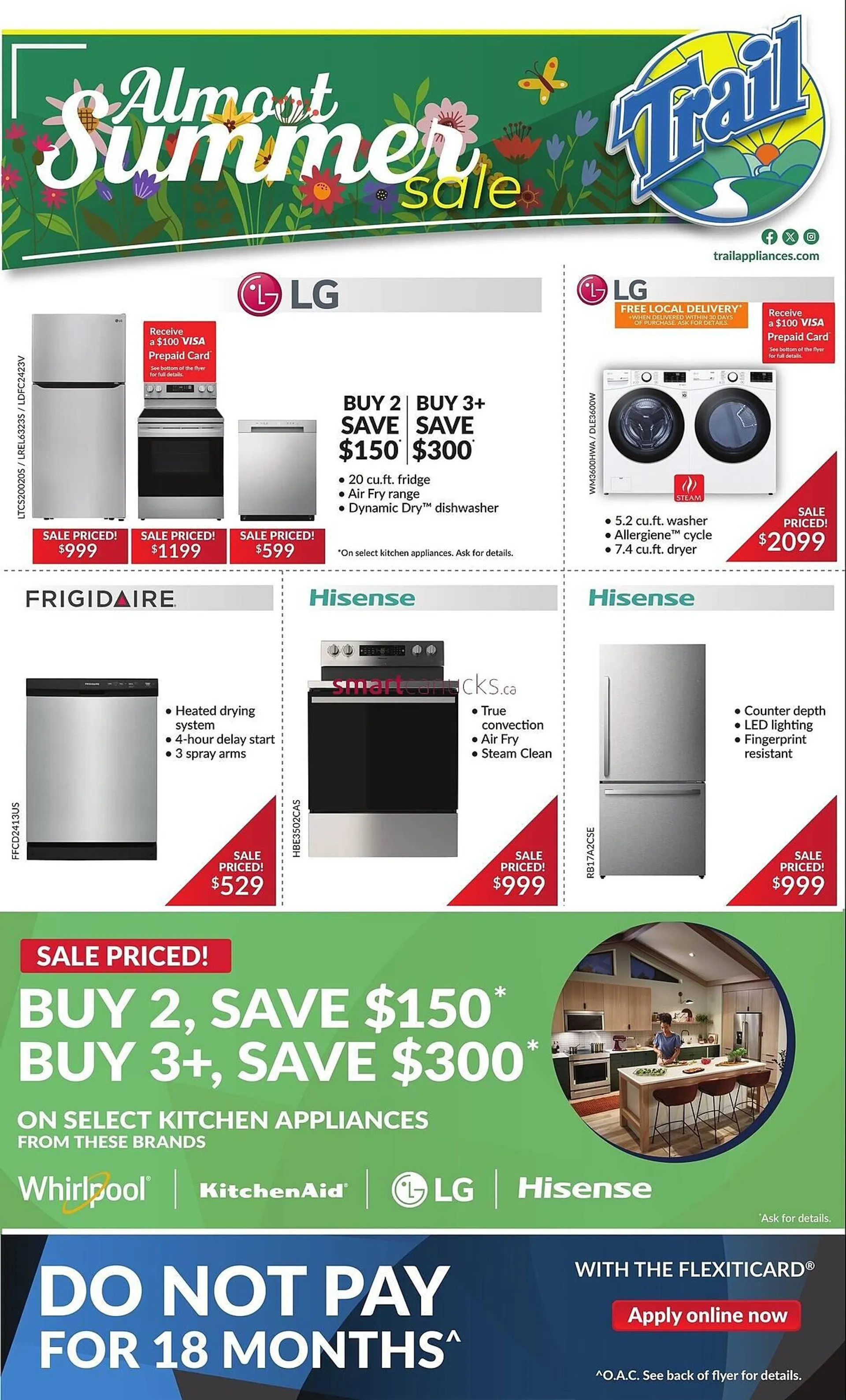 Trail Appliances flyer from May 29 to June 4 2025 - flyer page 1