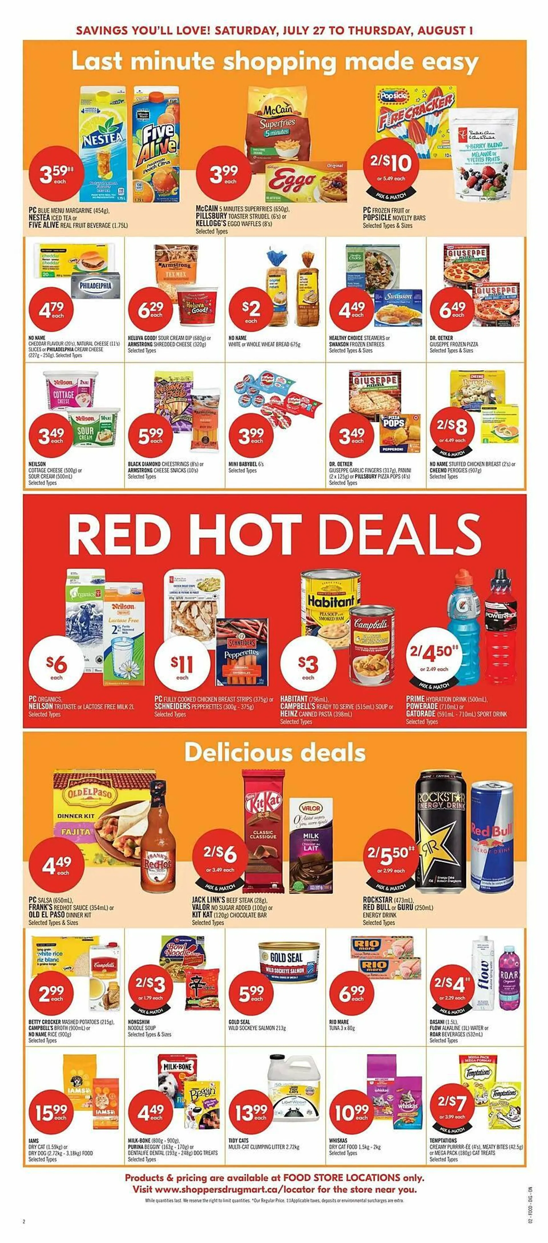 Shoppers Drug Mart flyer from July 27 to August 2 2024 - flyer page 8