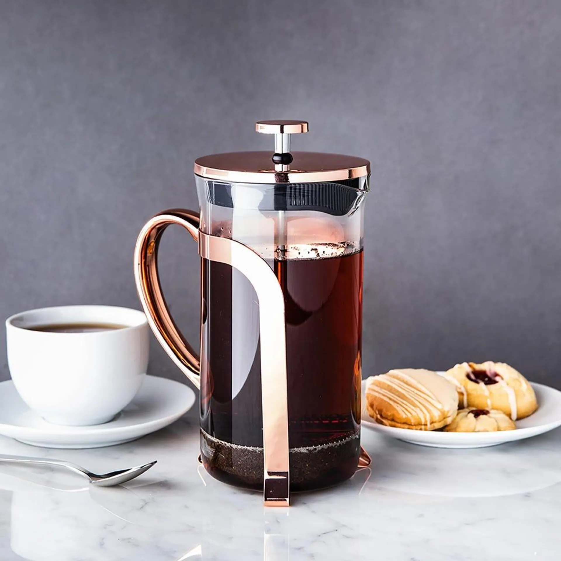 KSP Jamocha 1L French Coffee Press (Rose Gold)