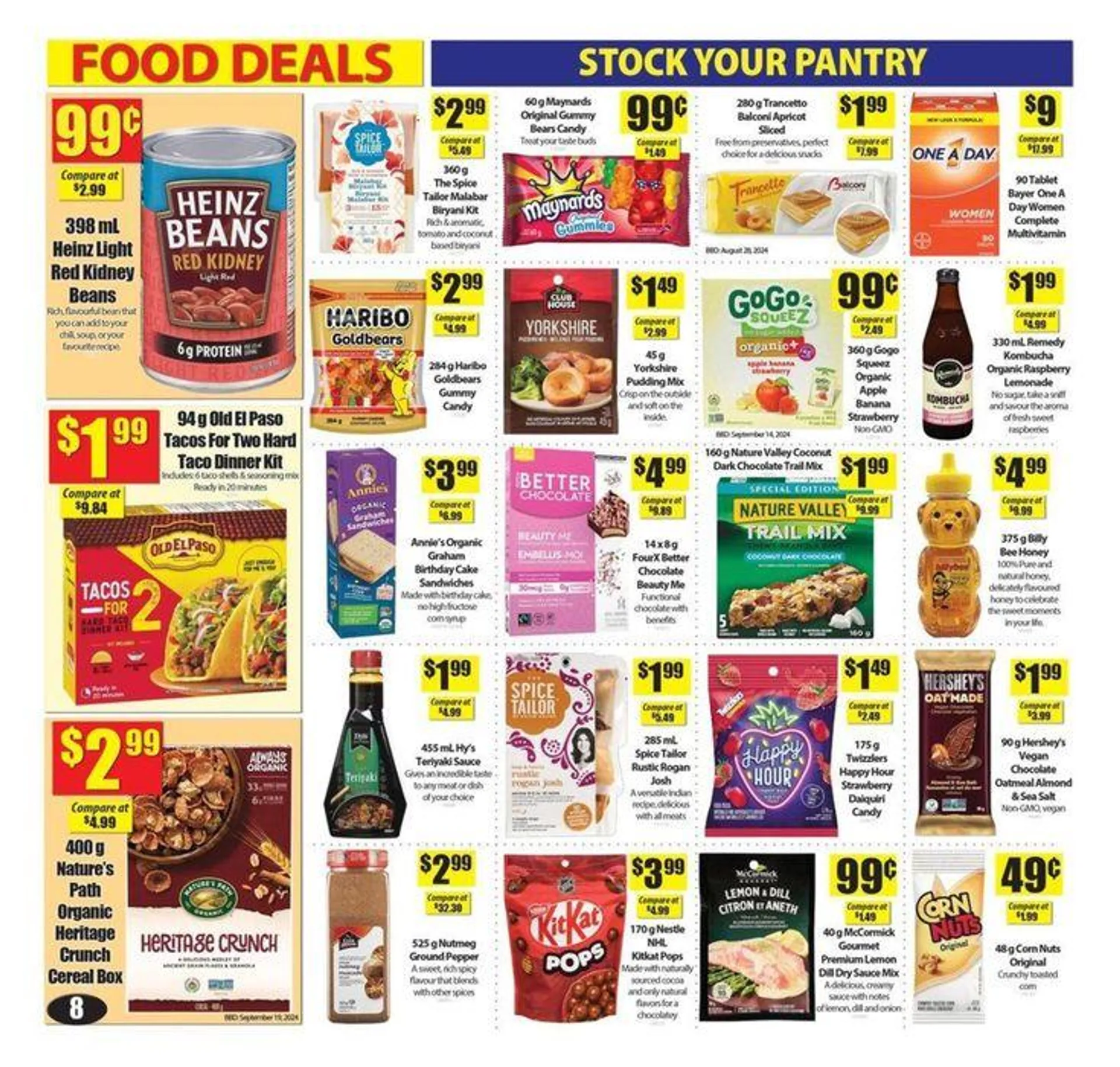 Current deals and offers from September 2 to October 31 2024 - flyer page 8