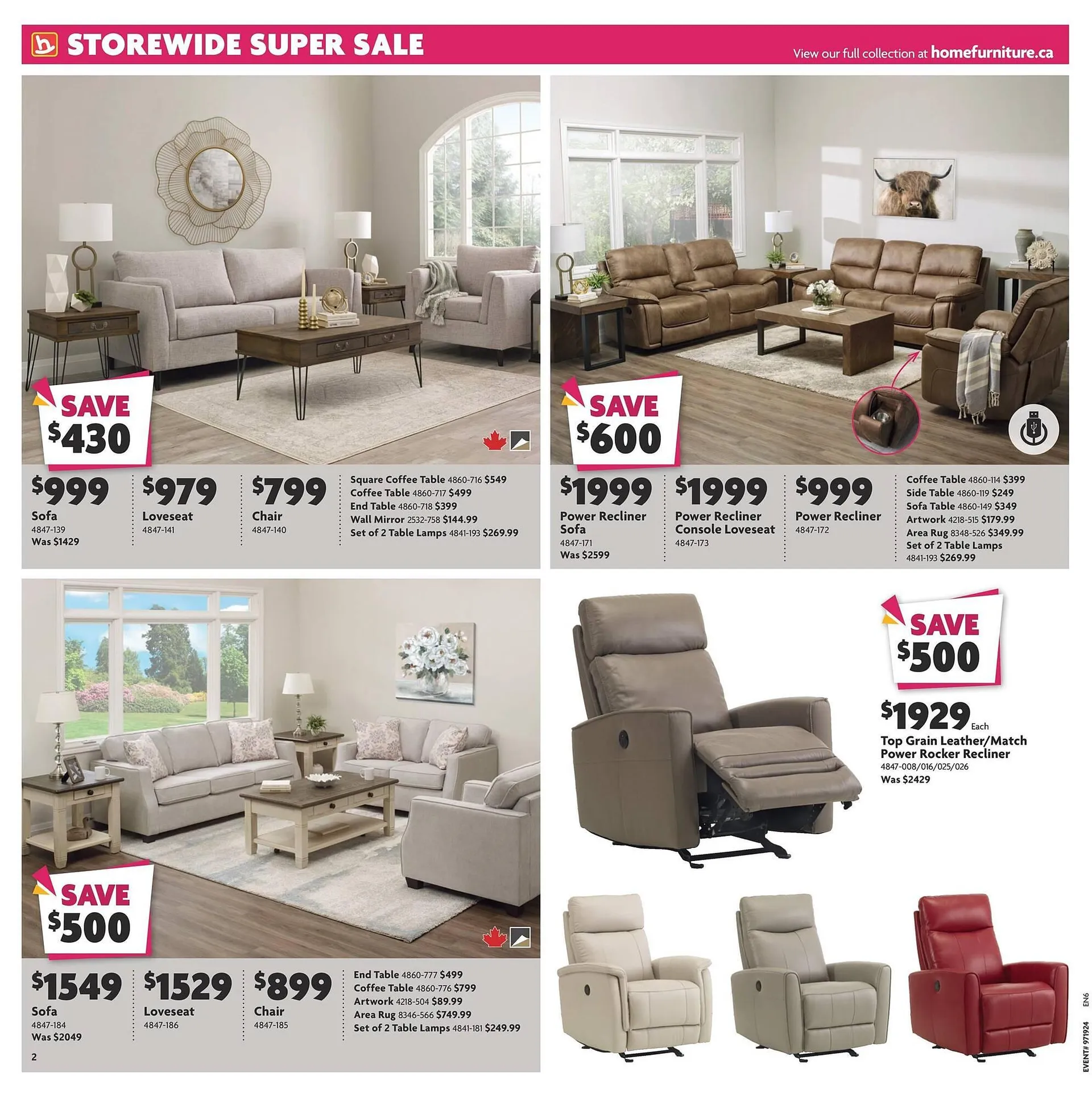 Home Furniture flyer - 3