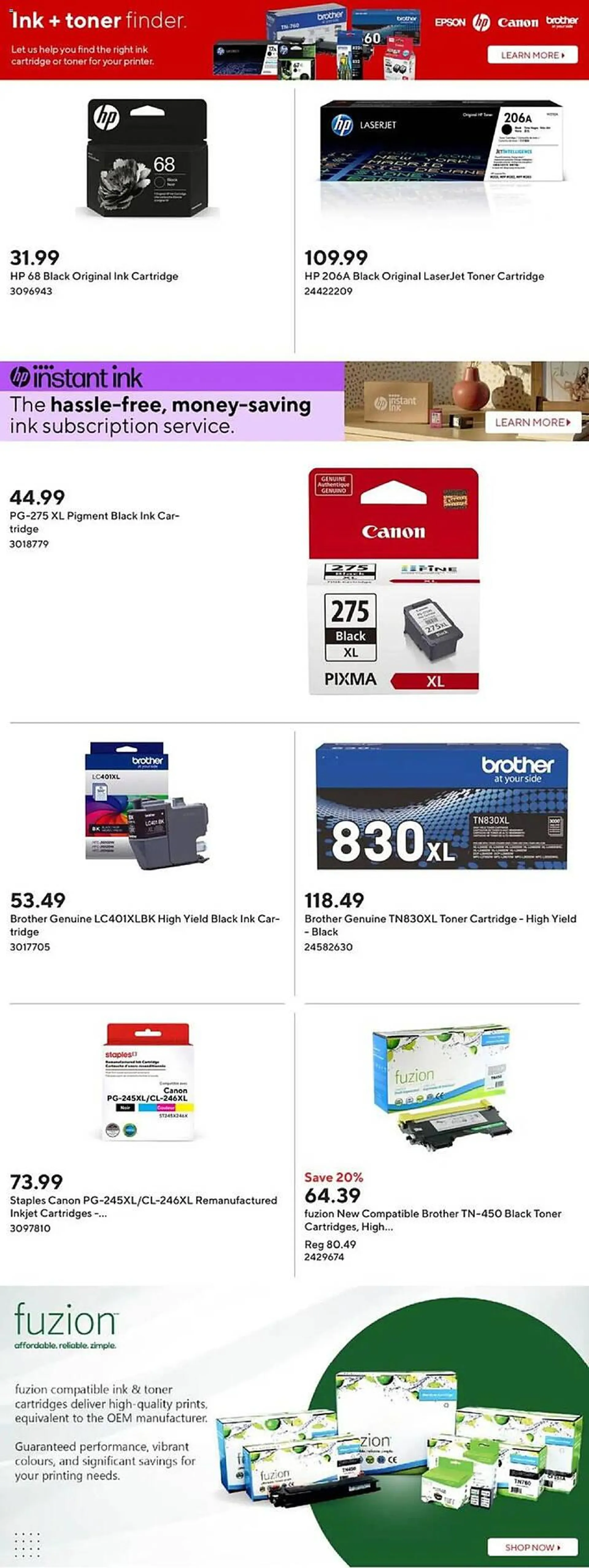 Staples flyer from December 11 to December 17 2024 - flyer page 20