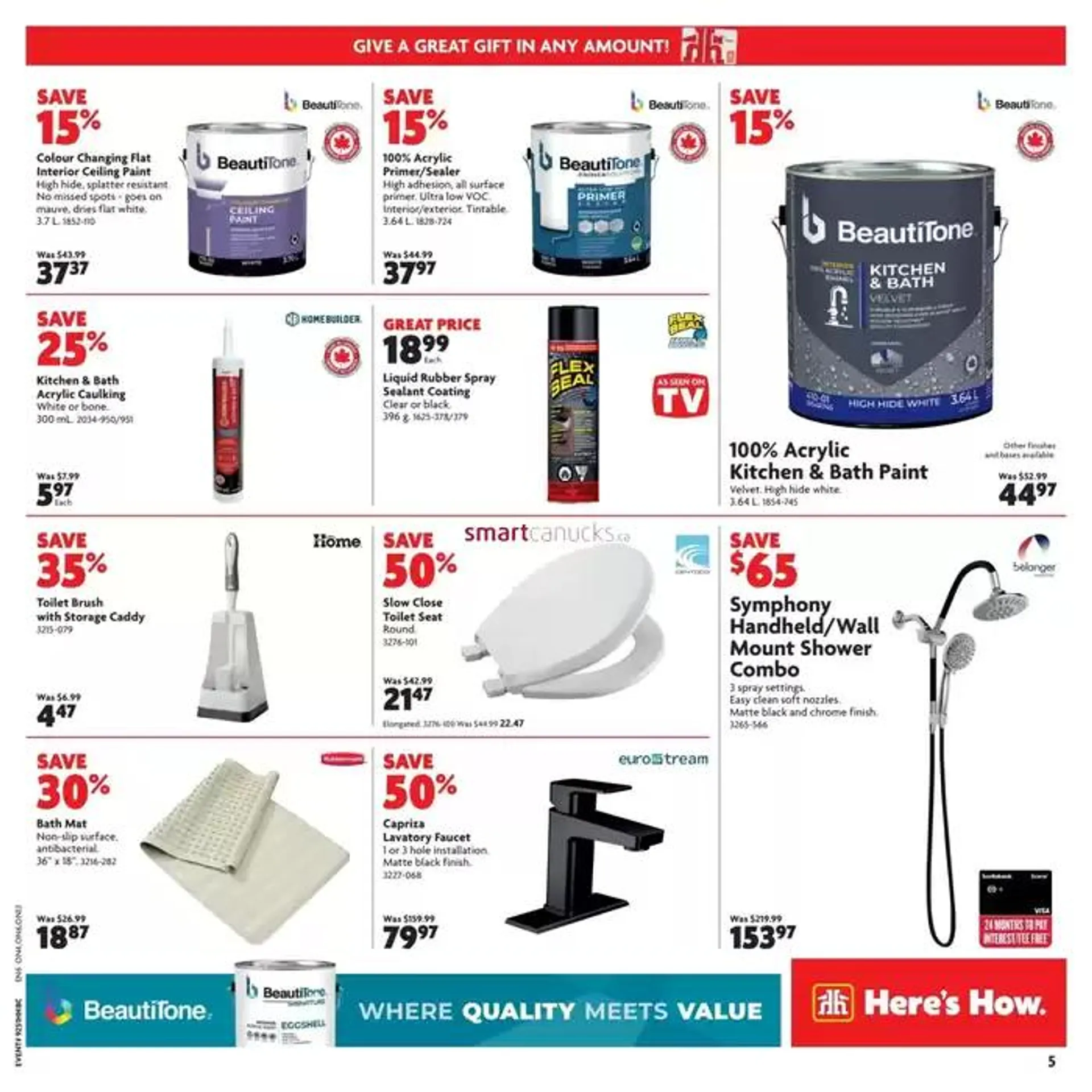 Home Hardware weekly flyer from December 18 to January 1 2025 - flyer page 17