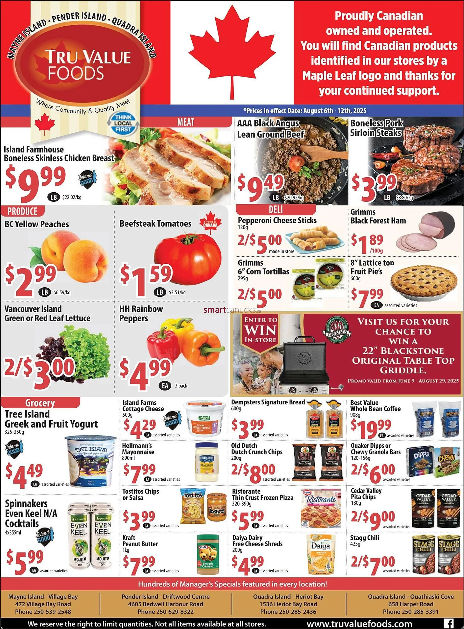 Tru Value Foods flyer from August 6 to August 12 2025 - flyer page 1