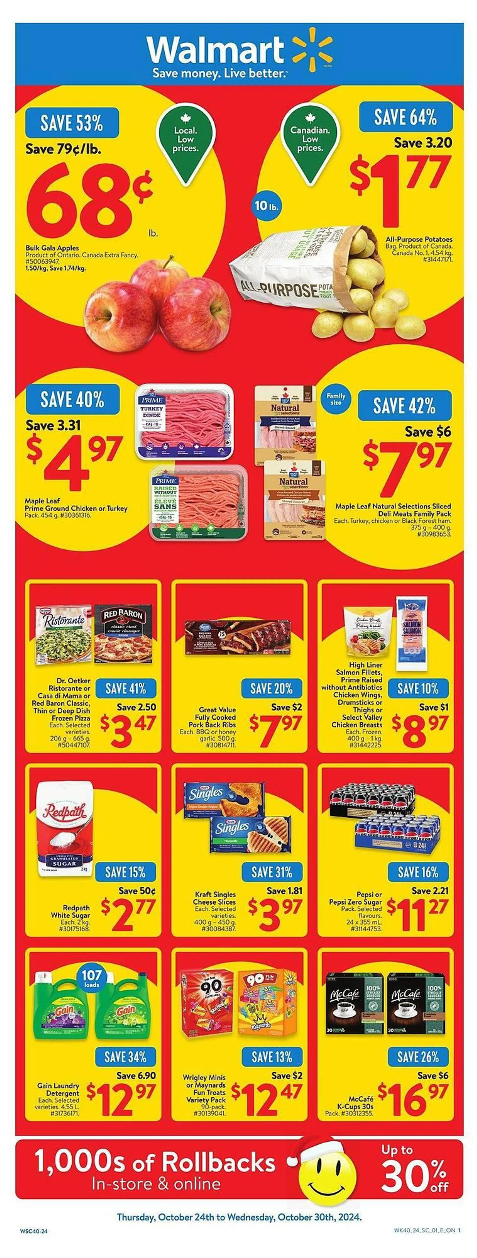 Walmart flyer - 1