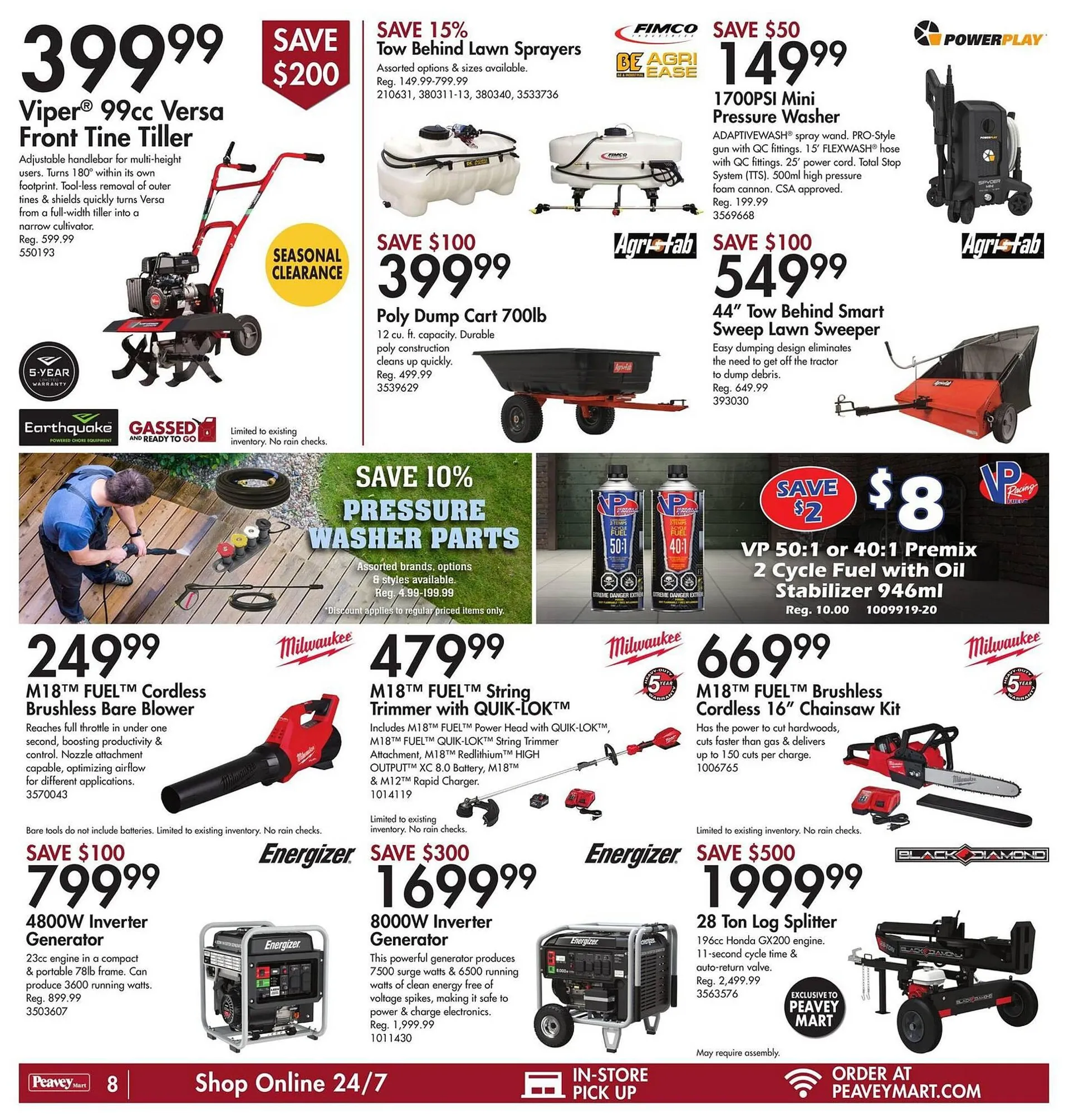 Peavey Mart flyer from July 1 to July 31 2024 - flyer page 13