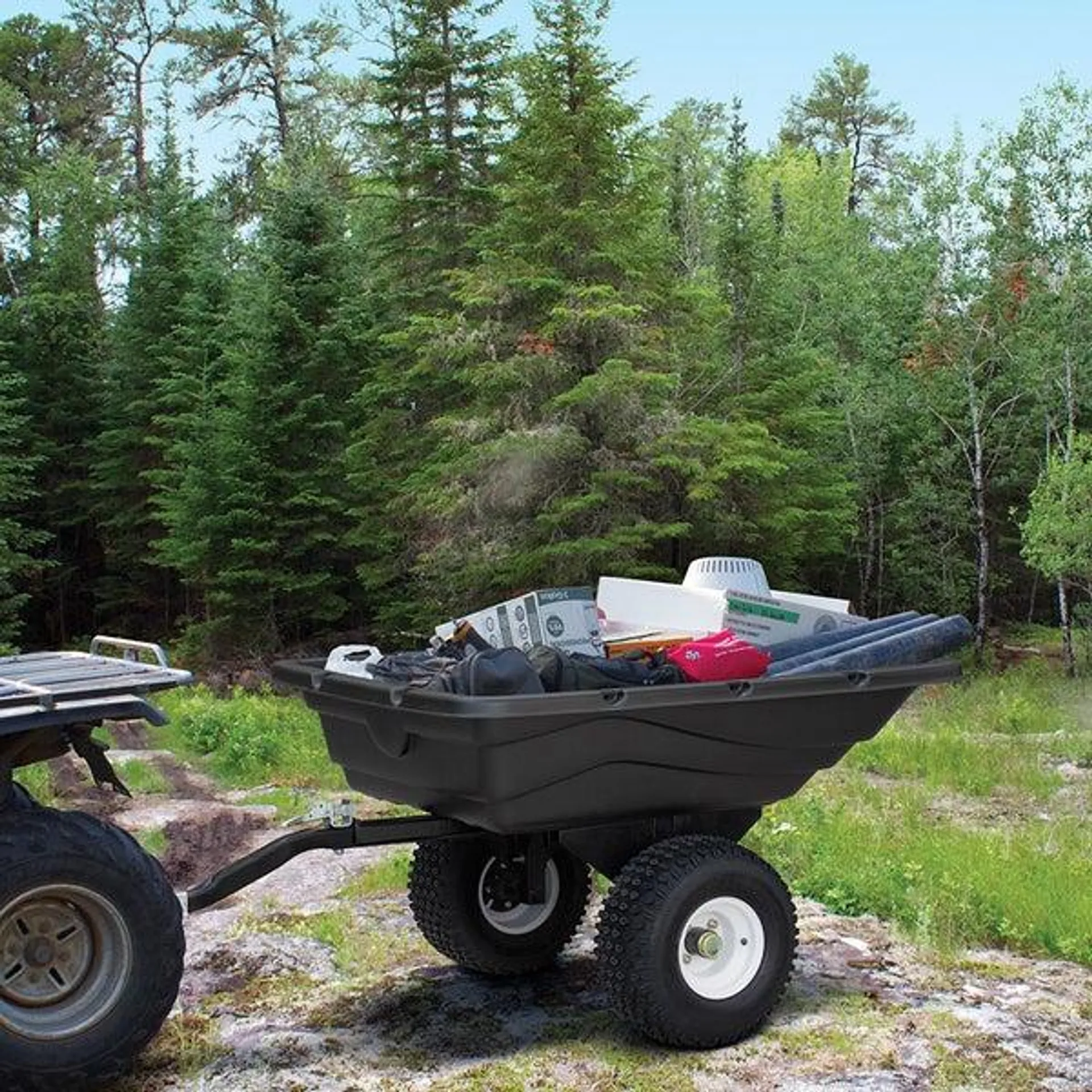 Highlander XL 0.68 m³ (24 ft.³) ATV Trailer