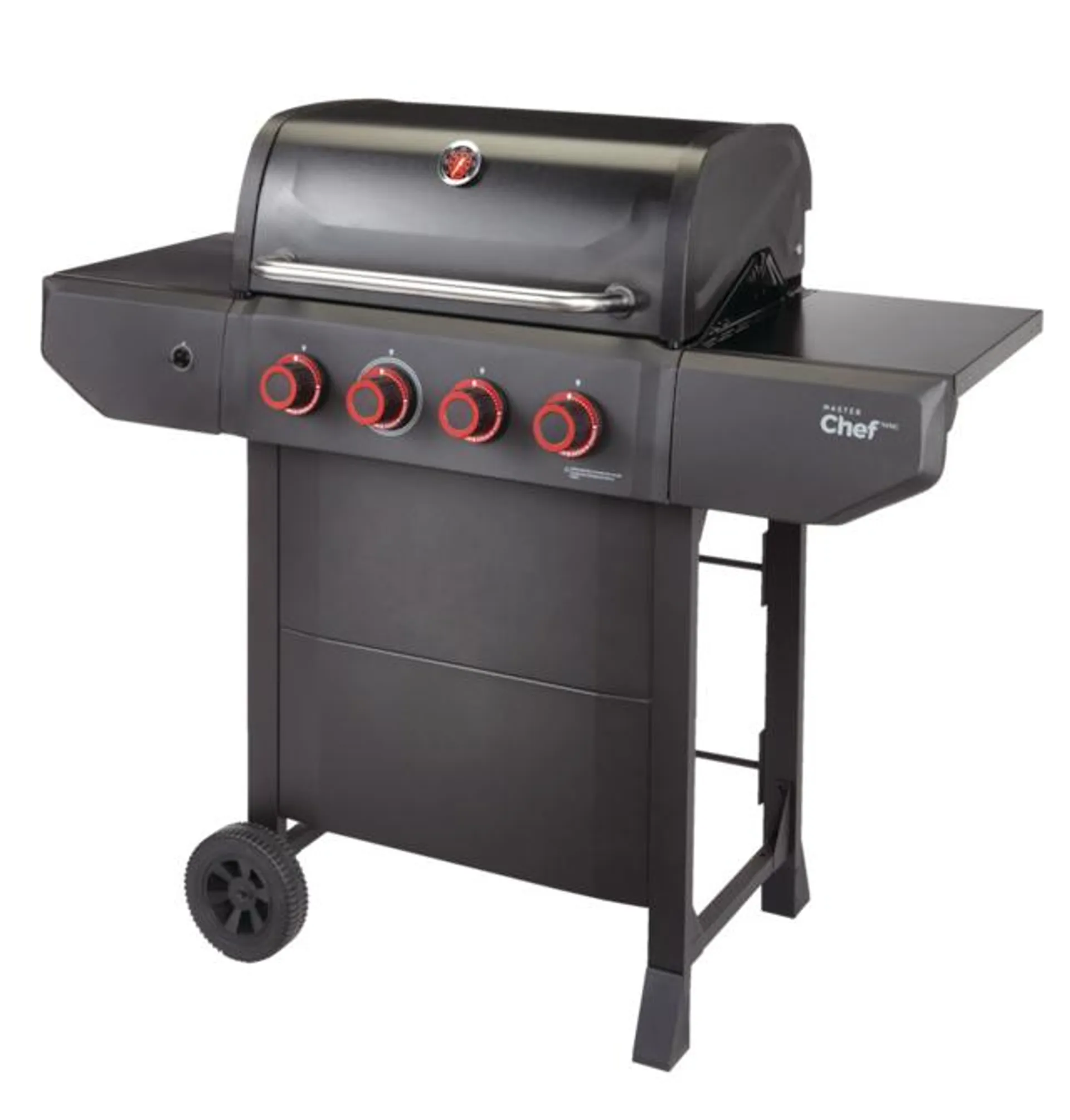 MASTER Chef Prime 4-Burner Propane Gas BBQ Grill