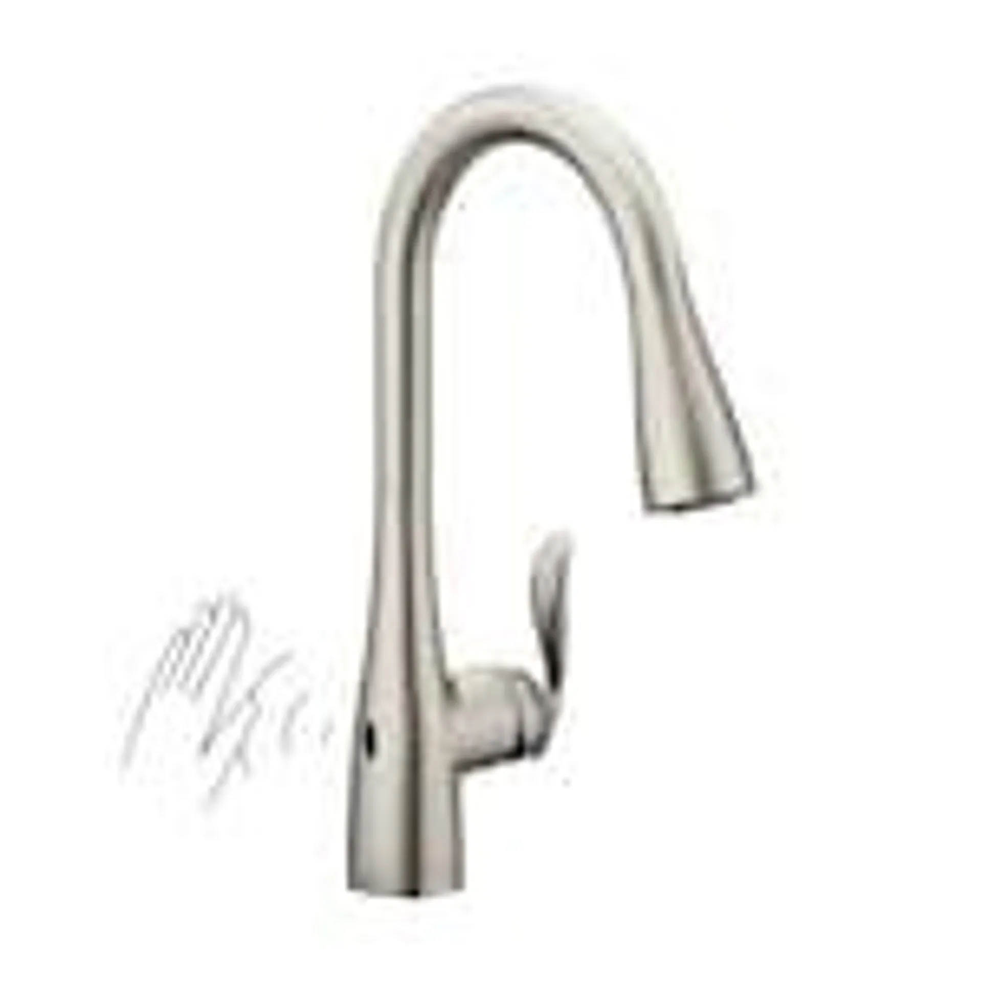 Arbor Touchless Pull Down Kitchen Faucet/Tap in Spot Resistant Stainless Steel