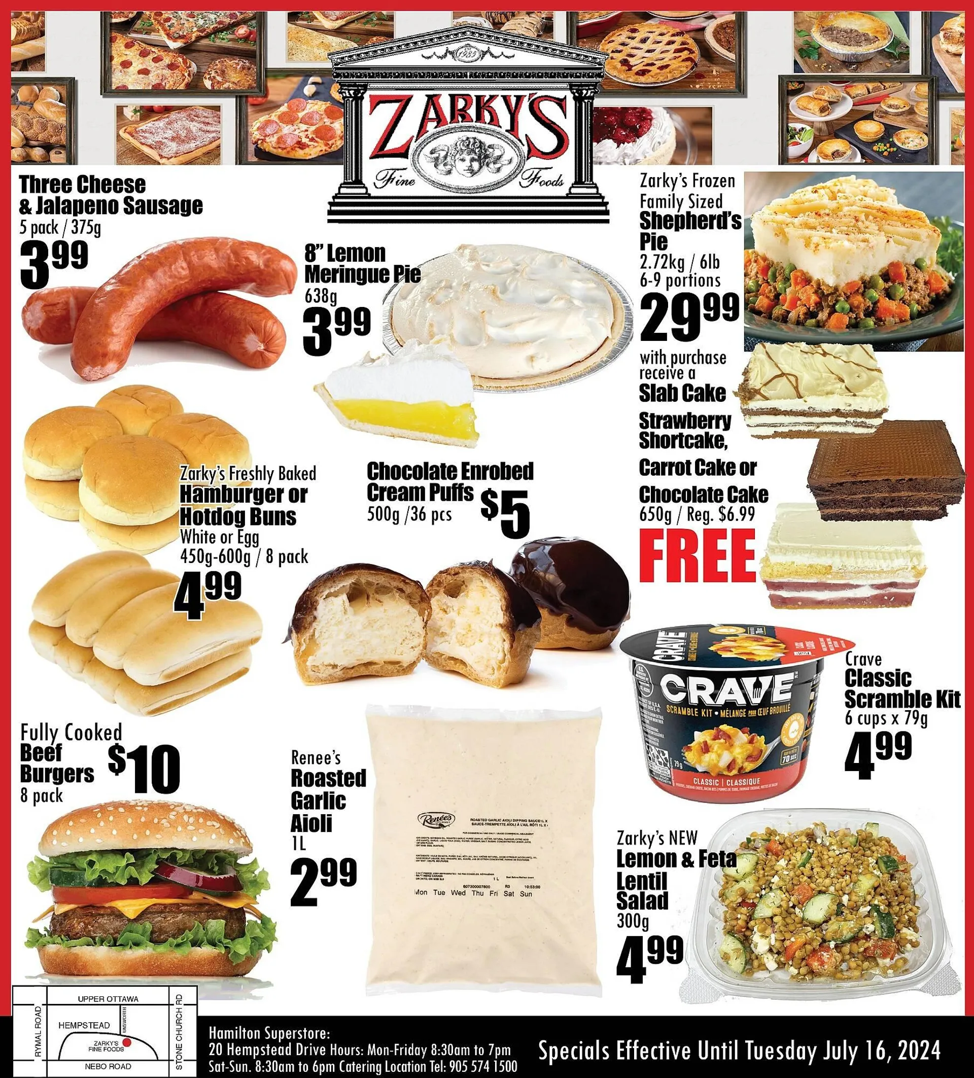 Zarkys flyer - 1