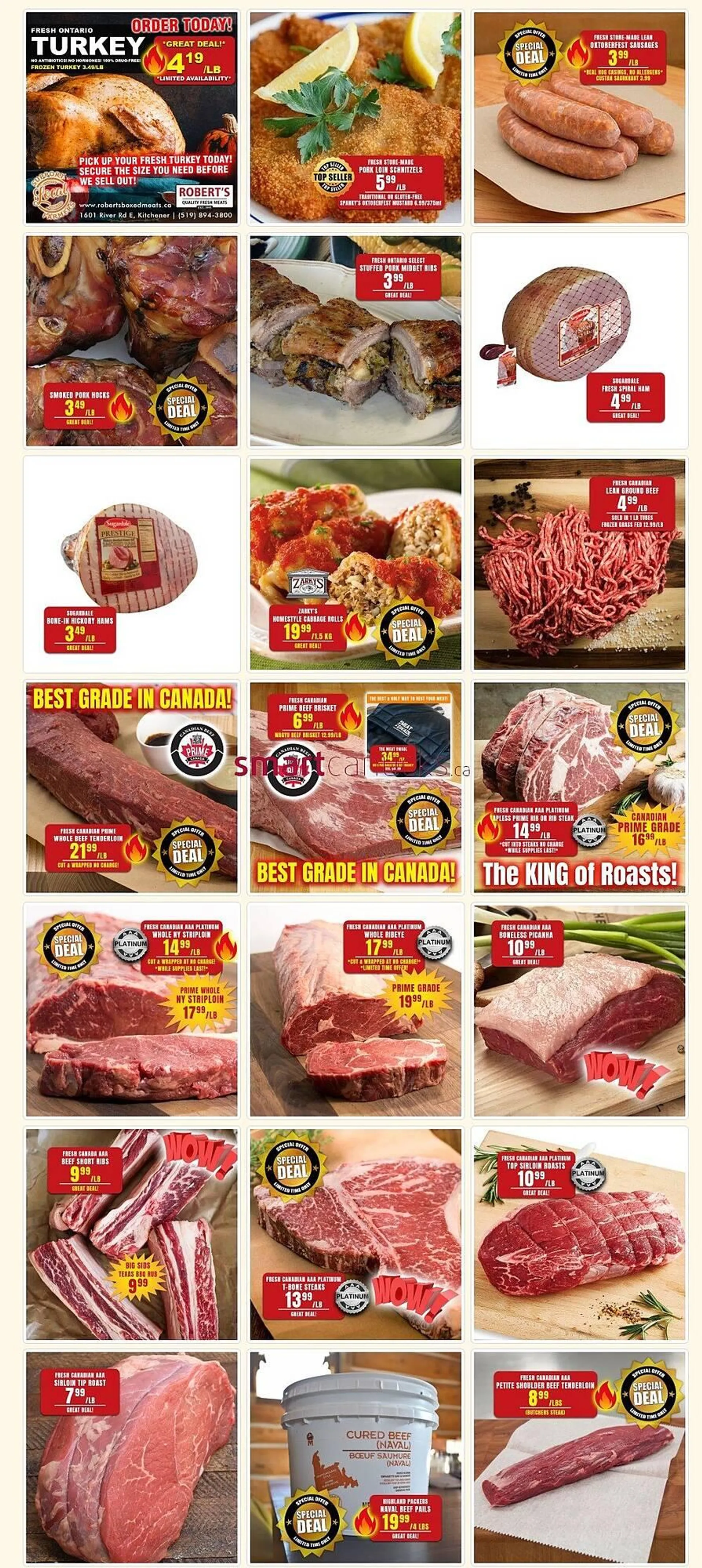 Roberts Fresh and Boxed Meats flyer - 1