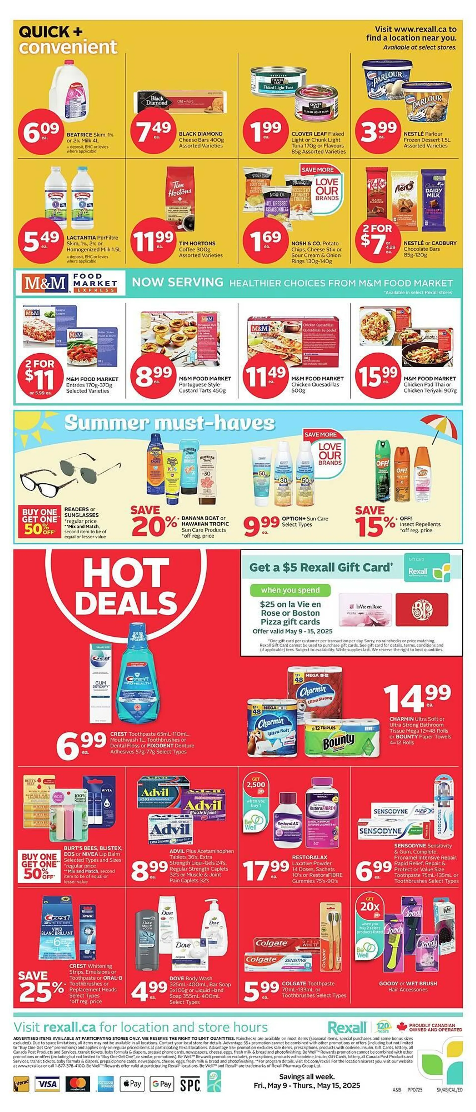 Rexall flyer from May 8 to May 15 2025 - flyer page 3
