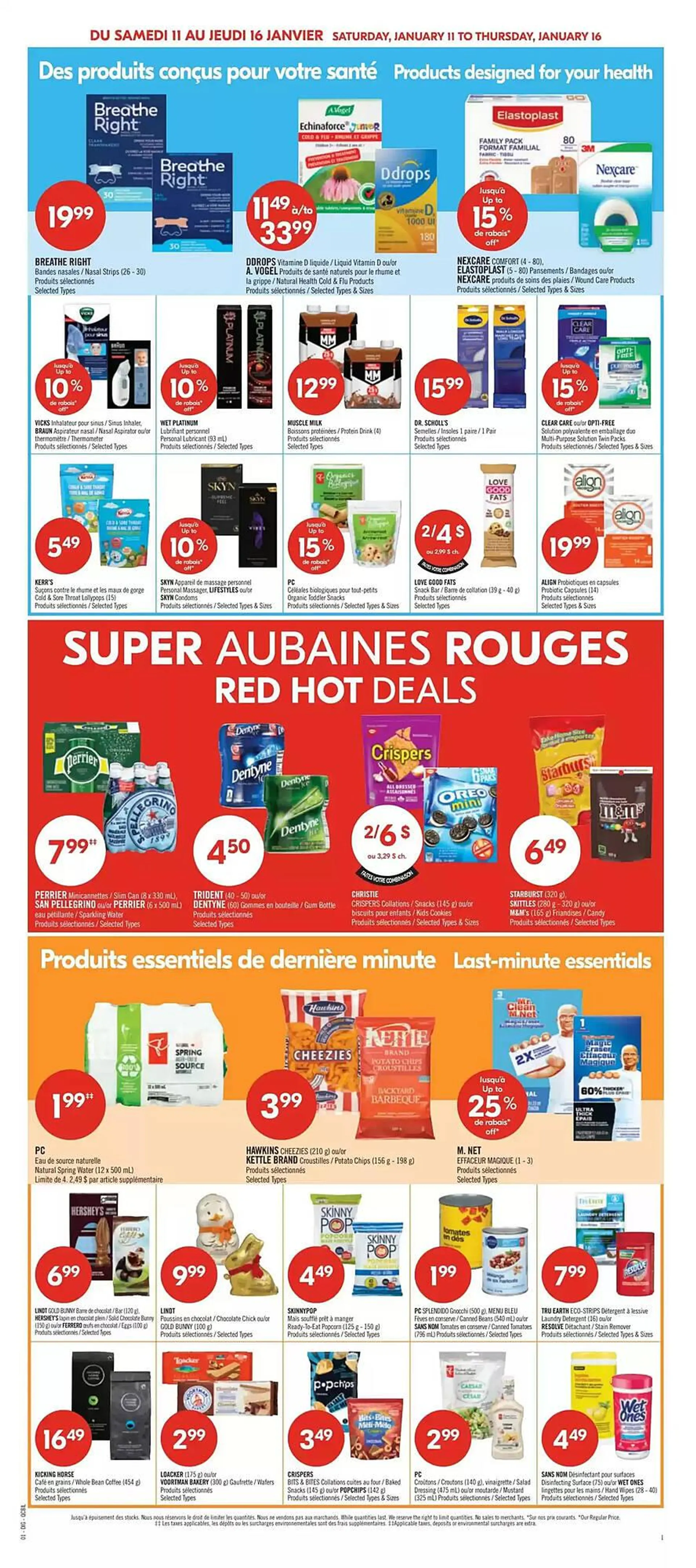 Shoppers Drug Mart flyer from January 11 to January 16 2025 - flyer page 9