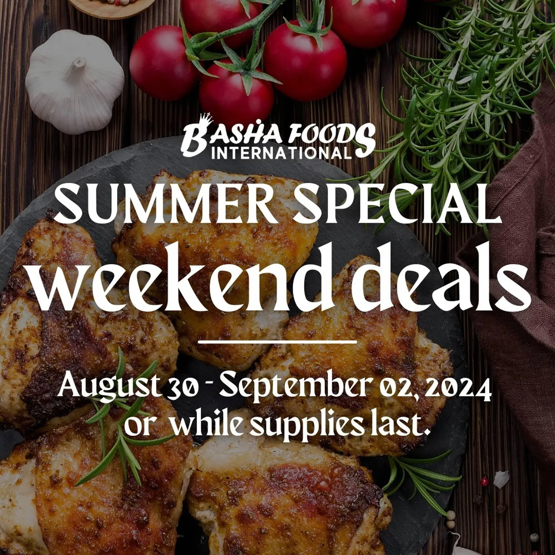 Basha Foods flyer - 1