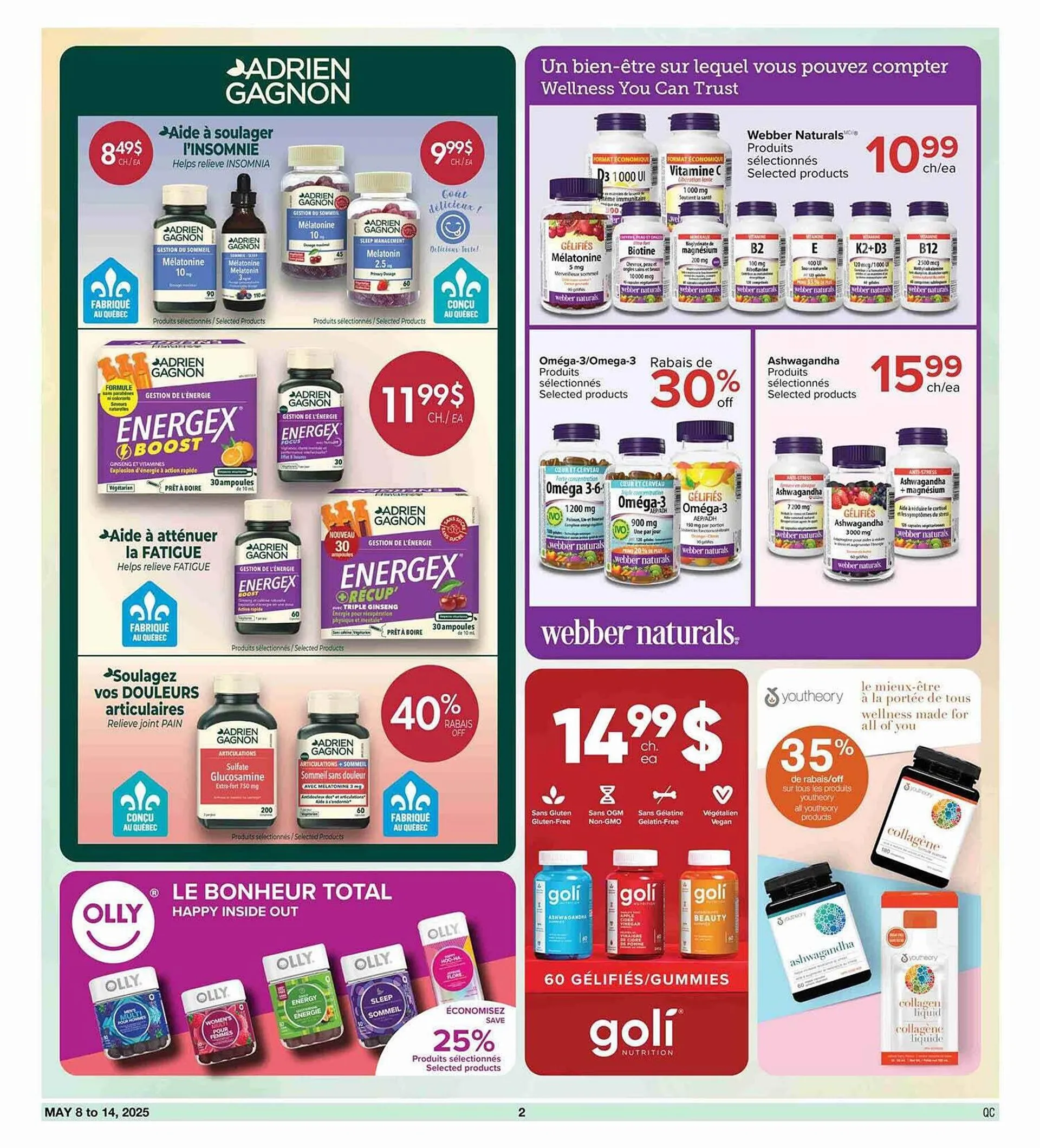 Jean Coutu flyer from May 8 to May 22 2025 - flyer page 2