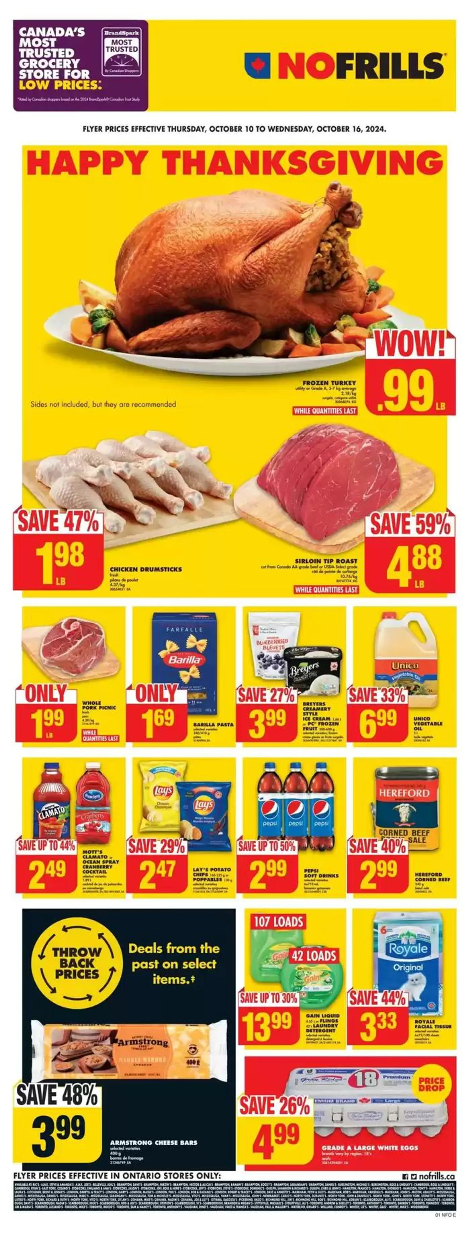 No Frills Weekly ad from October 10 to October 16 2024 - flyer page 10