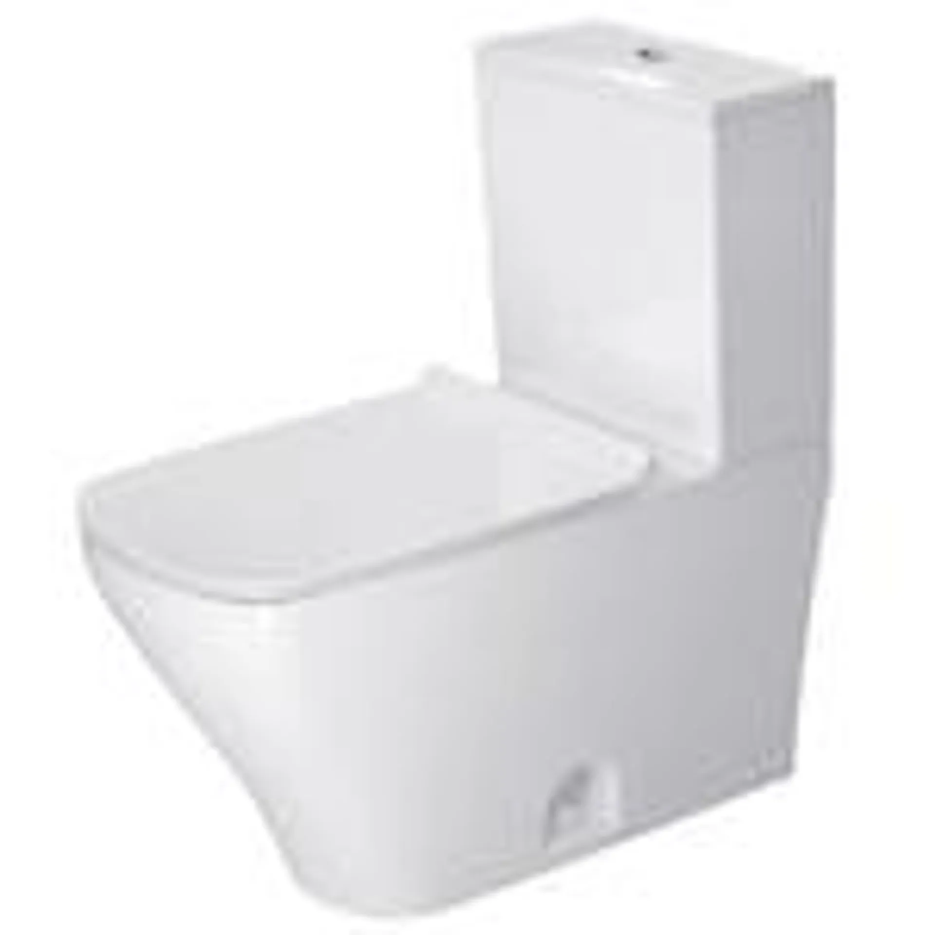 DuraStyle 1.32/0.92 GPF Dual Flush Right Height Elongated 2-Piece Toilet in White