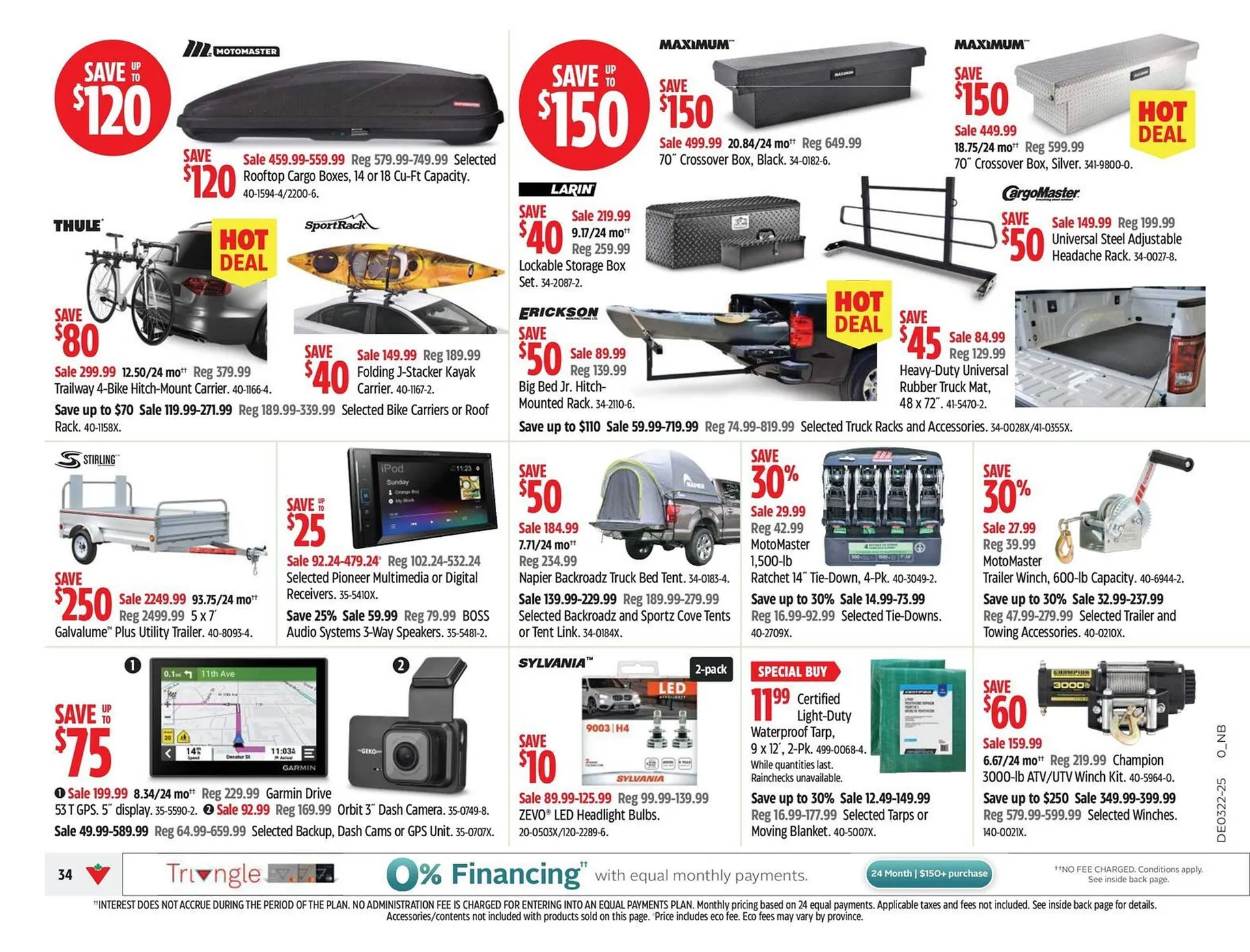 Canadian Tire flyer from May 22 to May 28 2025 - flyer page 34