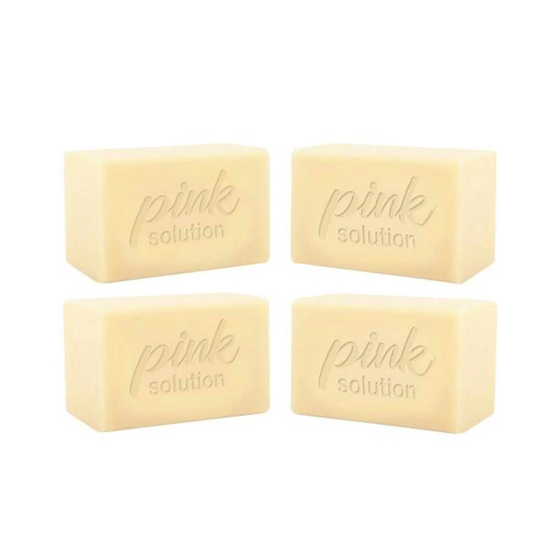 Pink Solution Bar Stain Removal Bar 5oz. (140g.), 4-pack